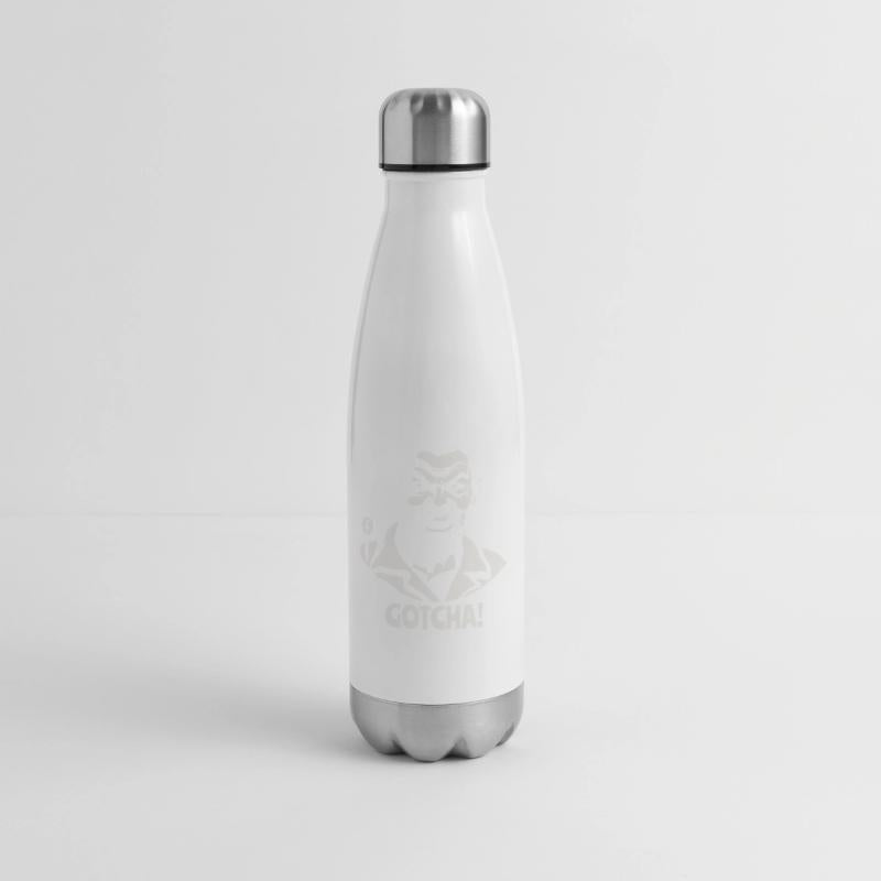 Creepy Grin Face with “Gotcha!” Text