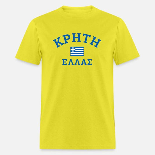 Crete Greece Greek Flag