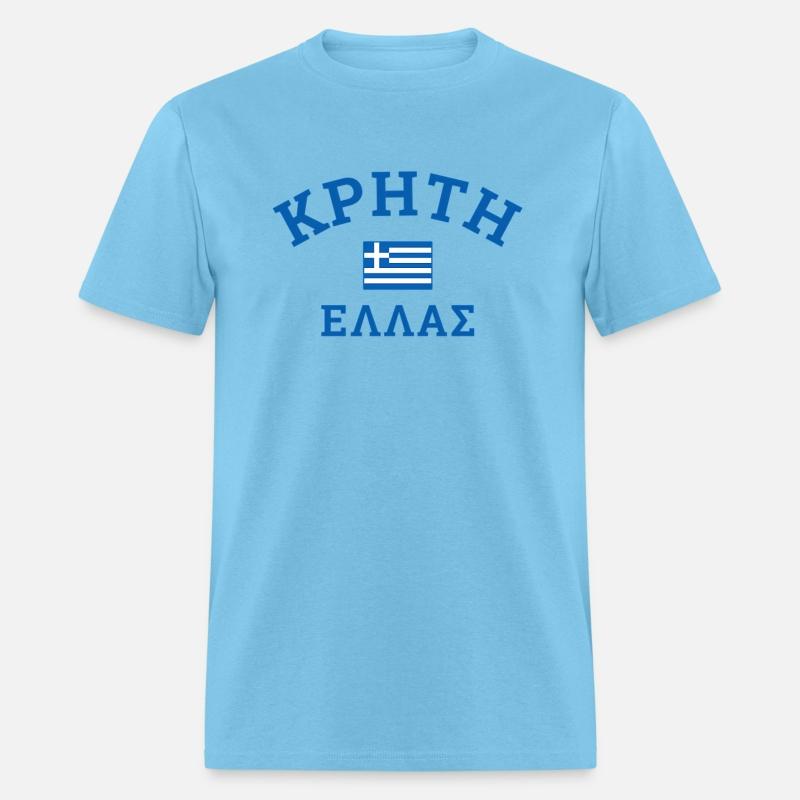 Crete Greece Greek Flag