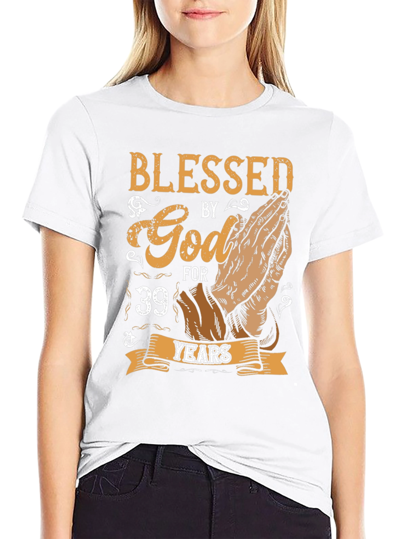 Blessed By God For 39 Years T-Shirt