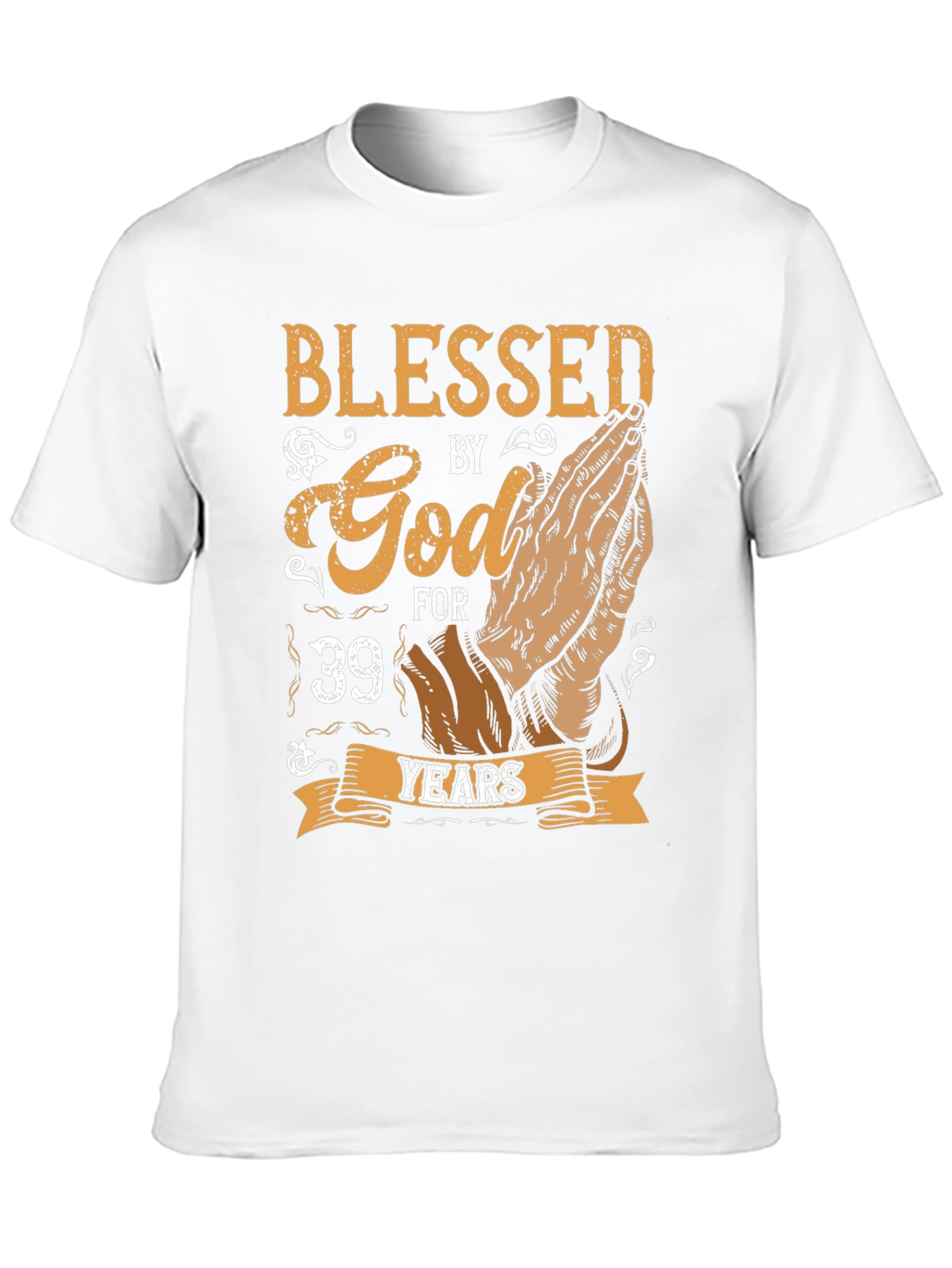 Blessed By God For 39 Years T-Shirt