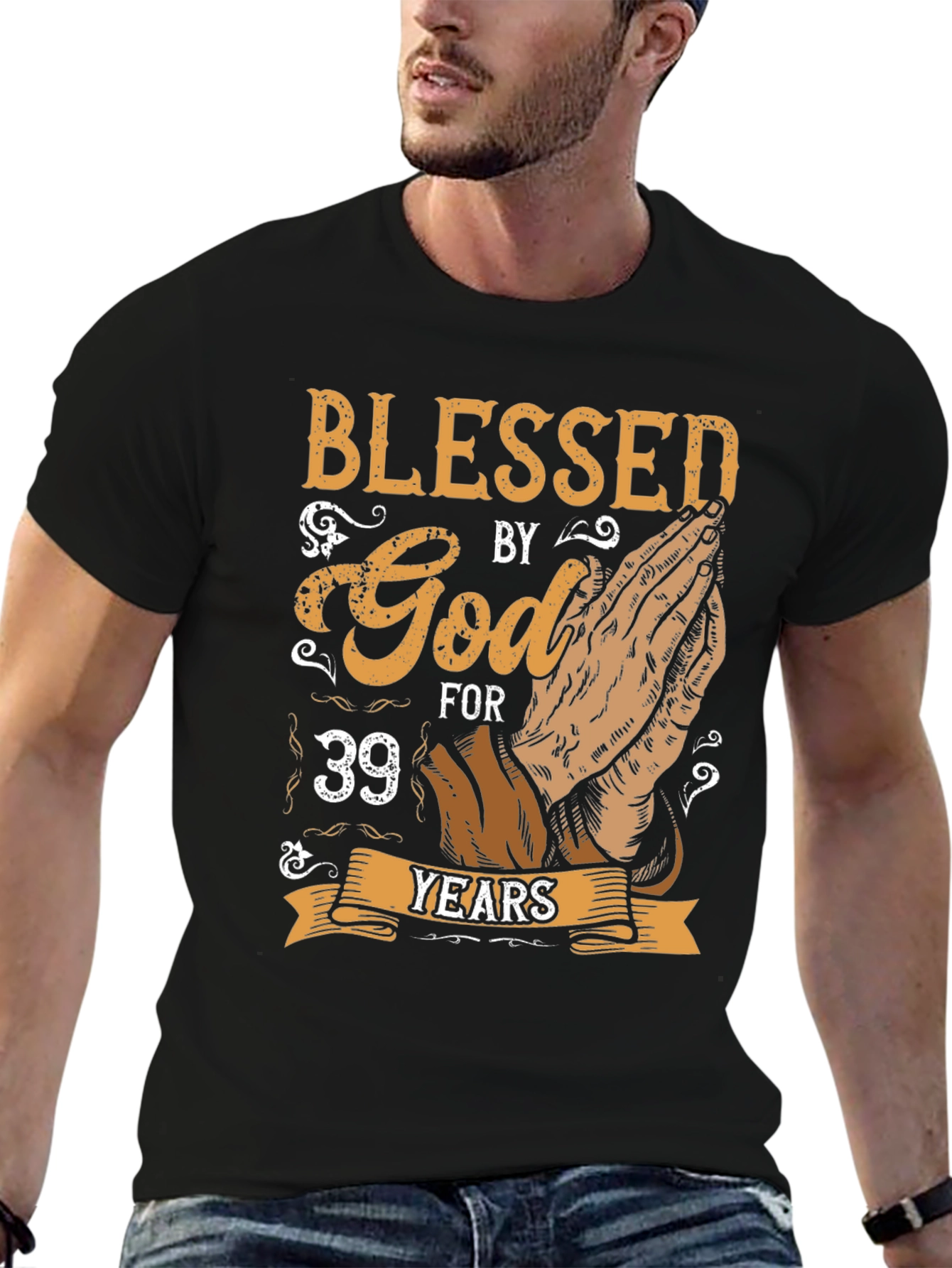 Blessed By God For 39 Years T-Shirt
