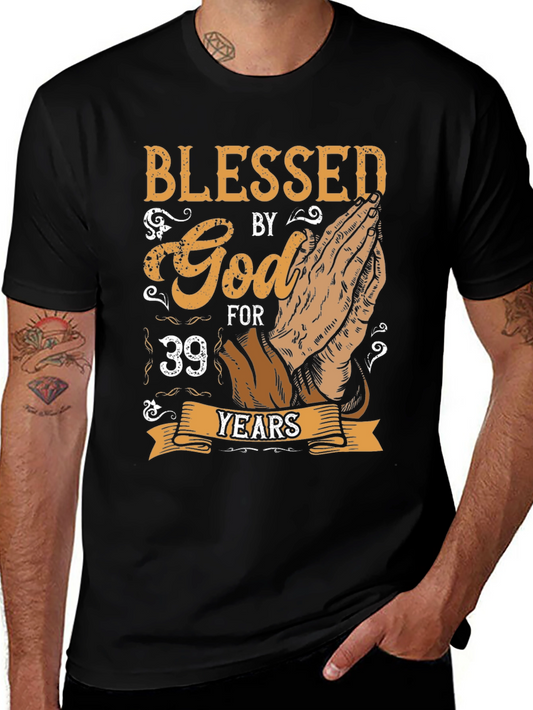 Blessed By God For 39 Years T-Shirt