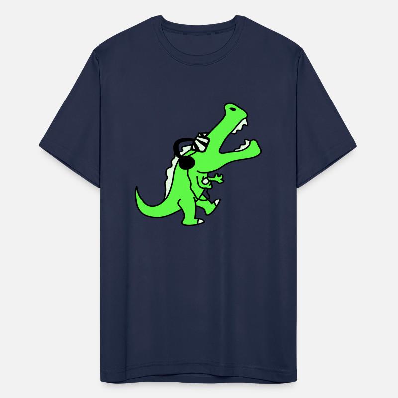 Crocodile Reptile Animal Listening to Party Music