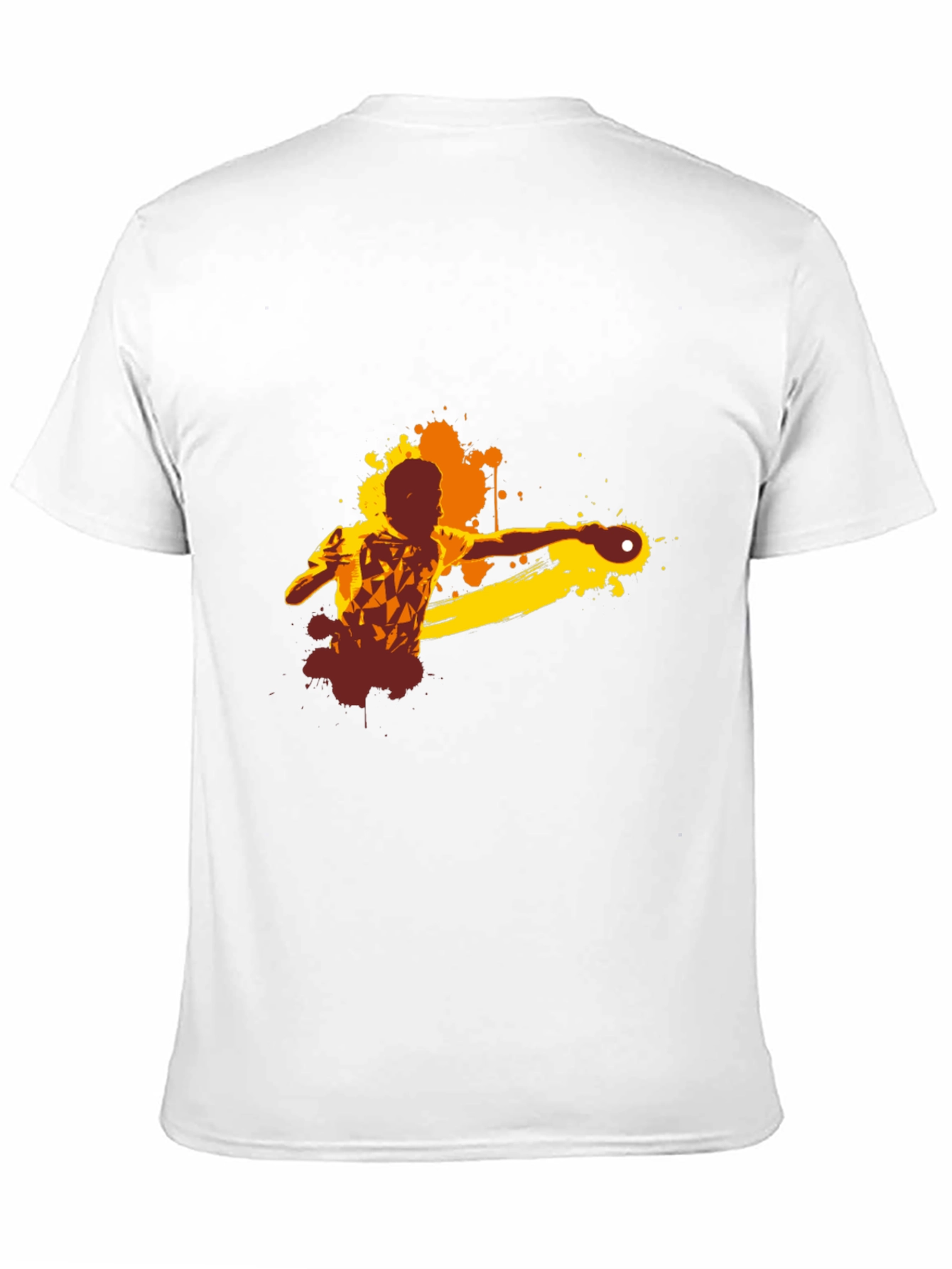 Ping Pong Graphic Tee - Sporty Black T-Shirt