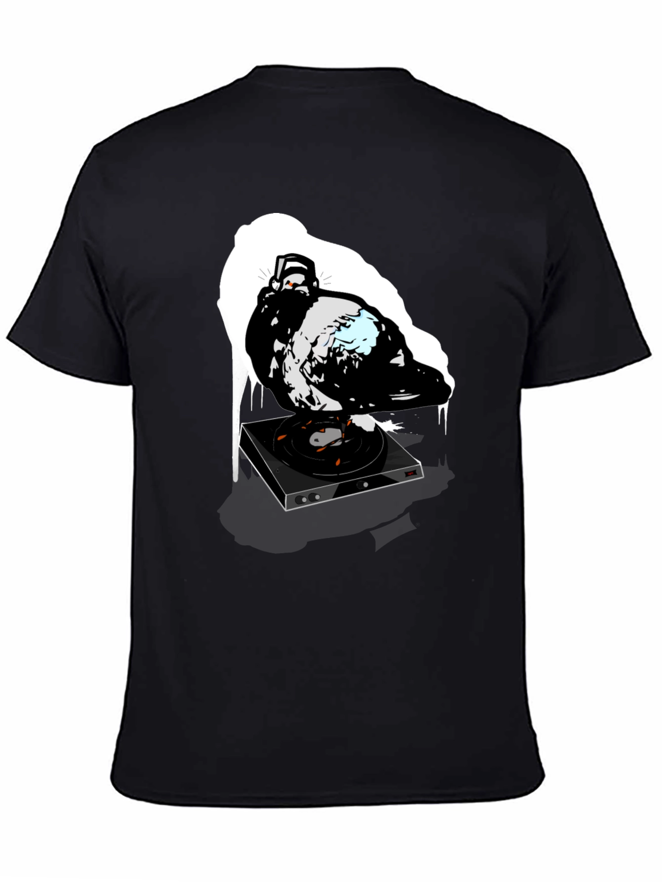 DJ Pigeon Graphic T-Shirt