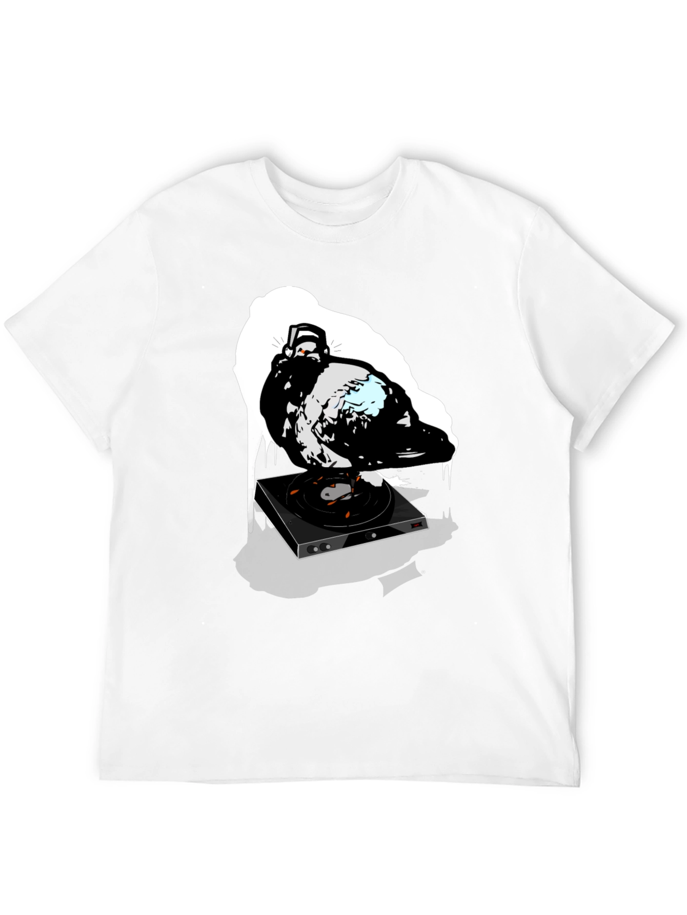 DJ Pigeon Graphic T-Shirt
