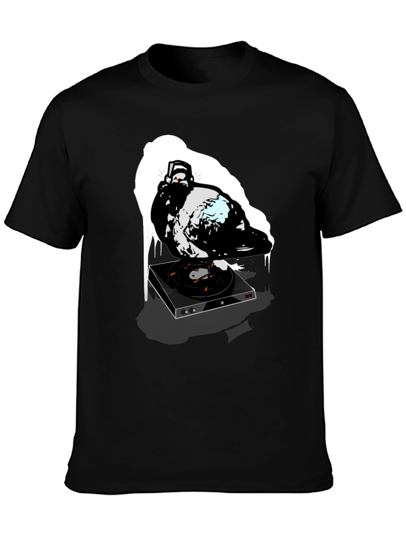 DJ Pigeon Graphic T-Shirt