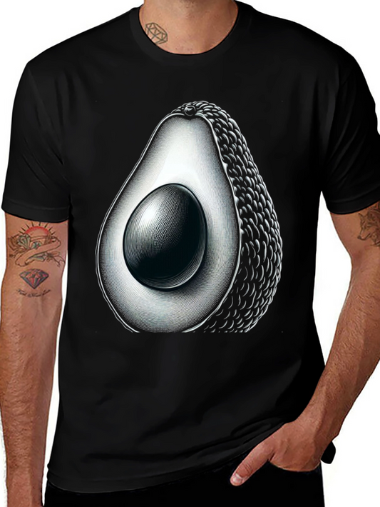 Avocado Graphic Tee - Trendy Foodie Shirt