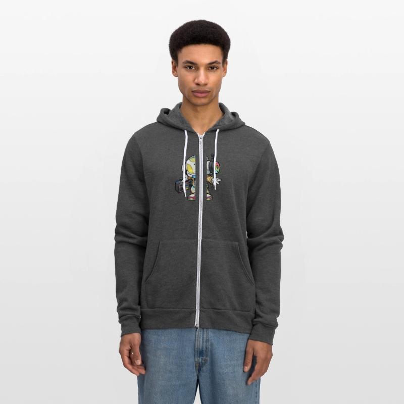 Cute and Colorful Rap Robot Design