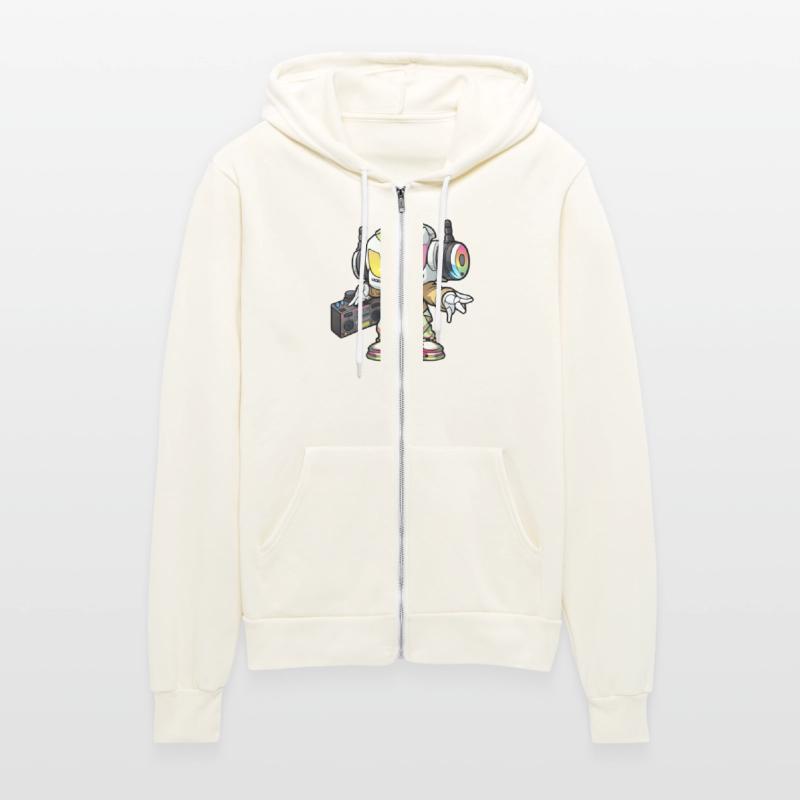 Cute and Colorful Rap Robot Design