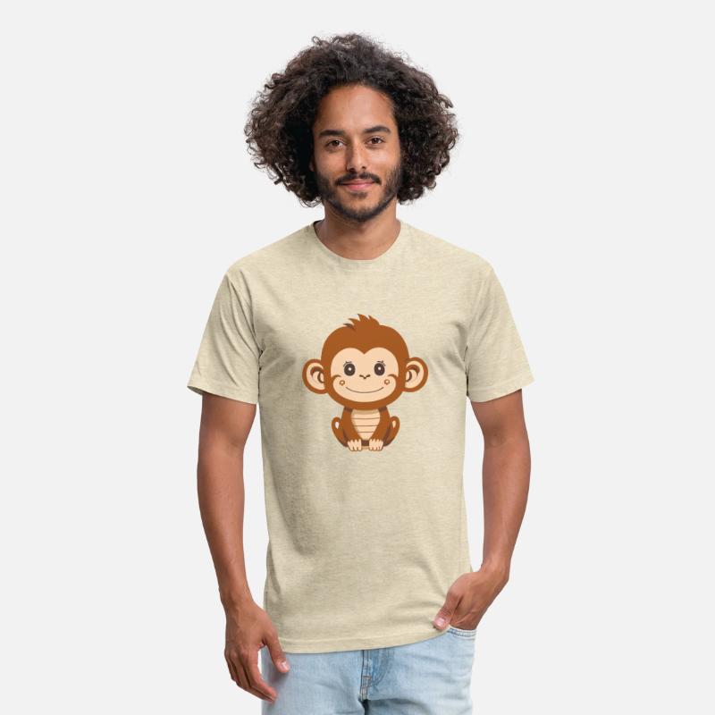 Cute baby Monkey smiling