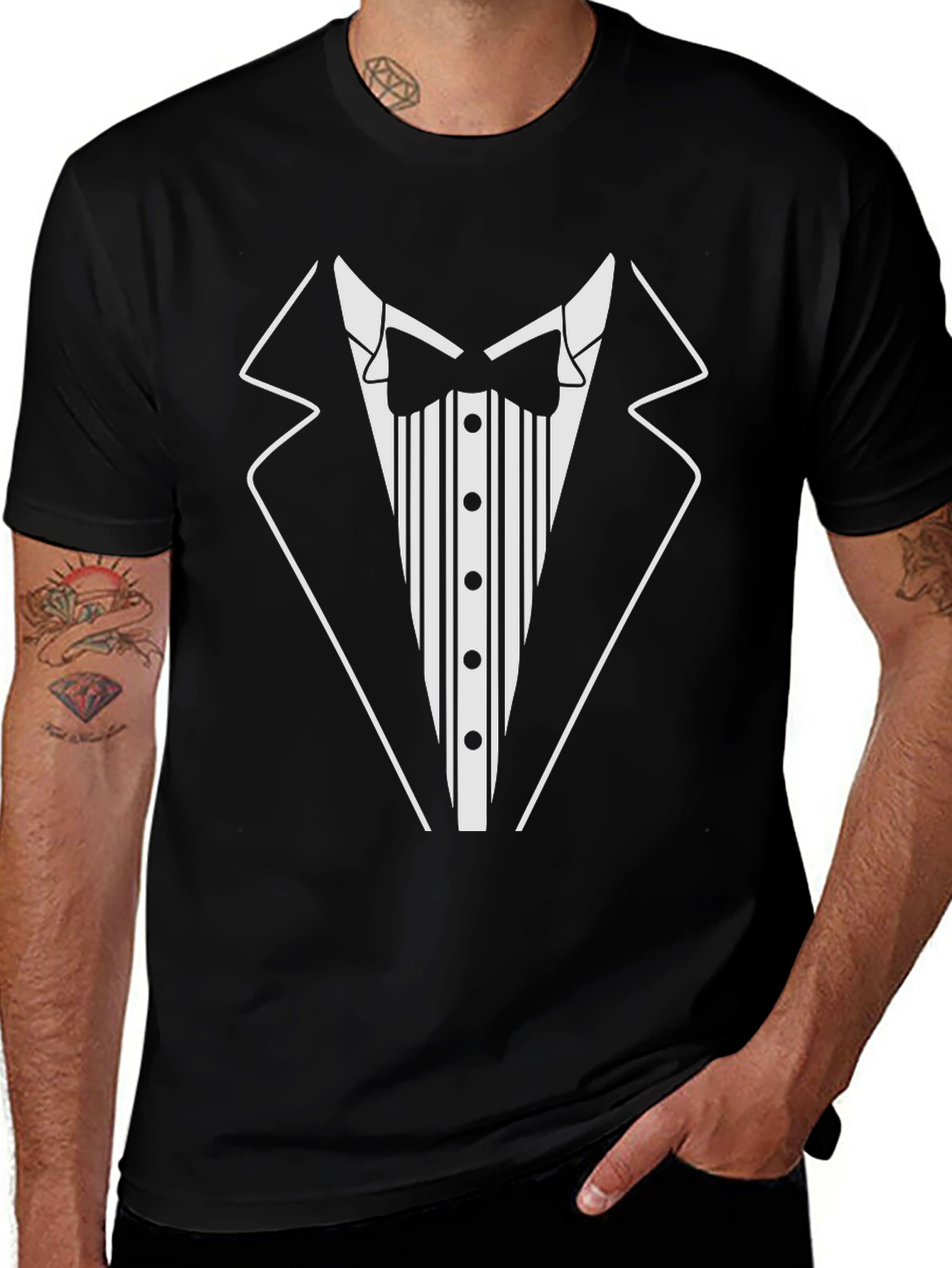 Tuxedo T-Shirt - Fun Formal Wear Alternative