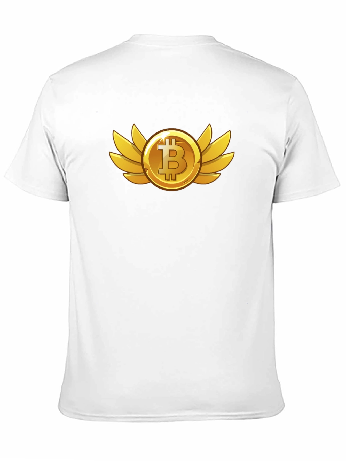 Bitcoin Wings Graphic Tee - Crypto Fan Apparel