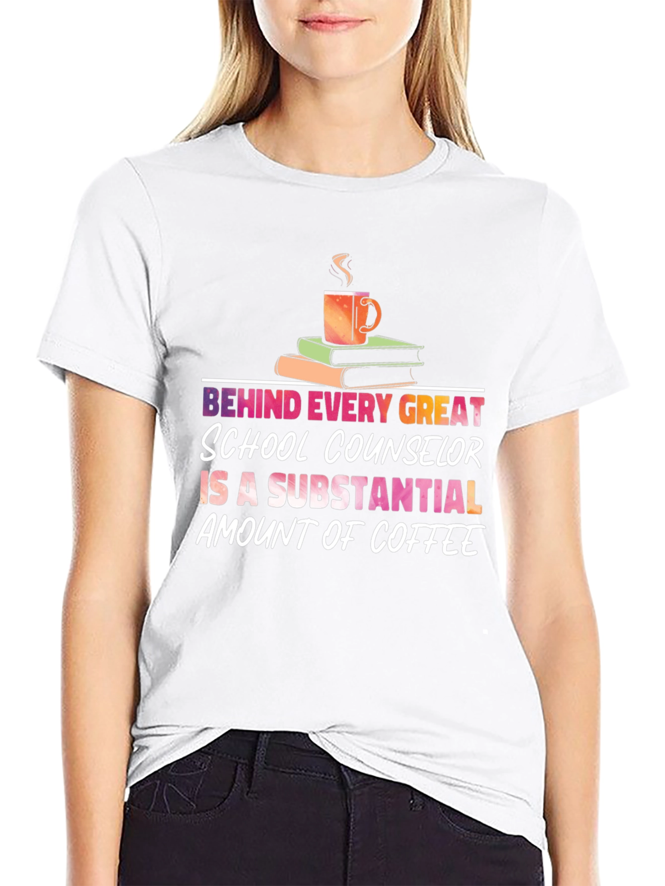 School Counselor Coffee T-Shirt - Great Gift!