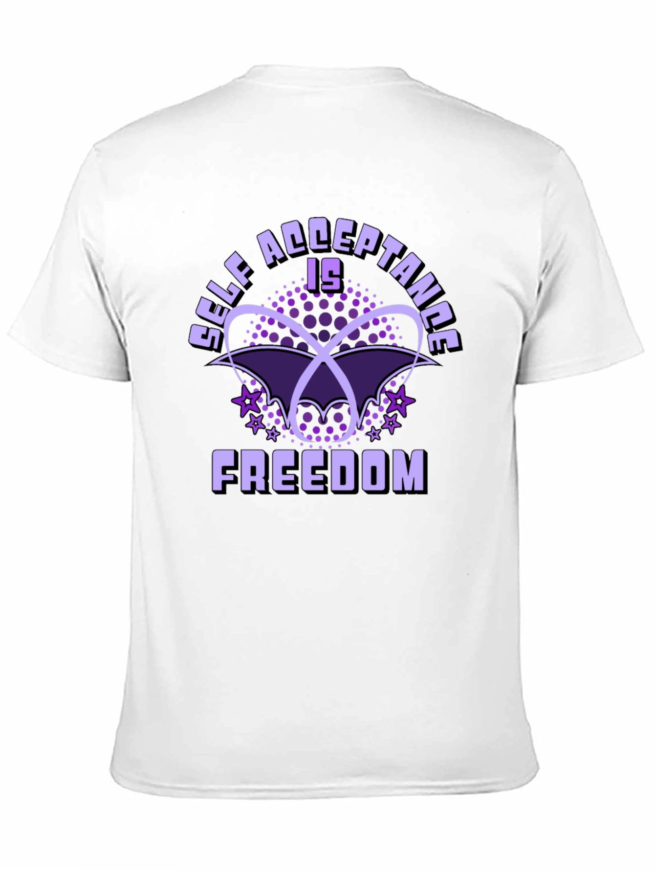 Self Acceptance is Freedom Black T-Shirt