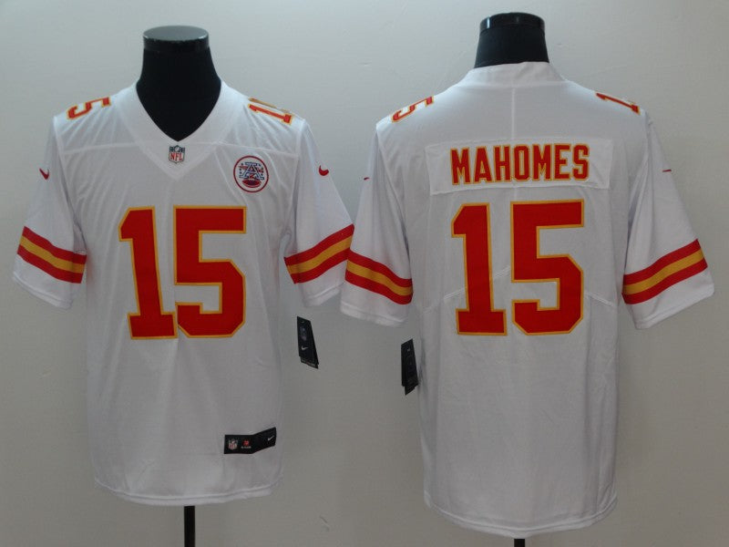 Men's Kansas City Chiefs Patrick Mahomes White Game Jerseys
