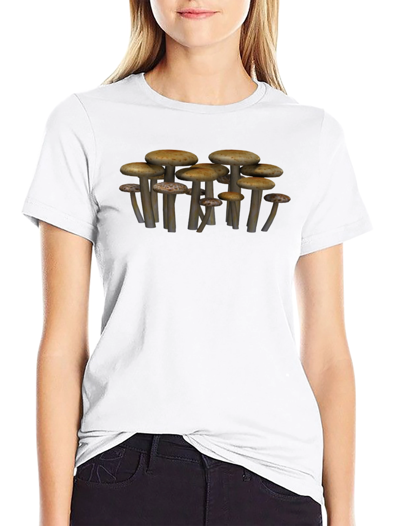Mushroom Graphic T-Shirt - Nature Inspired Tee