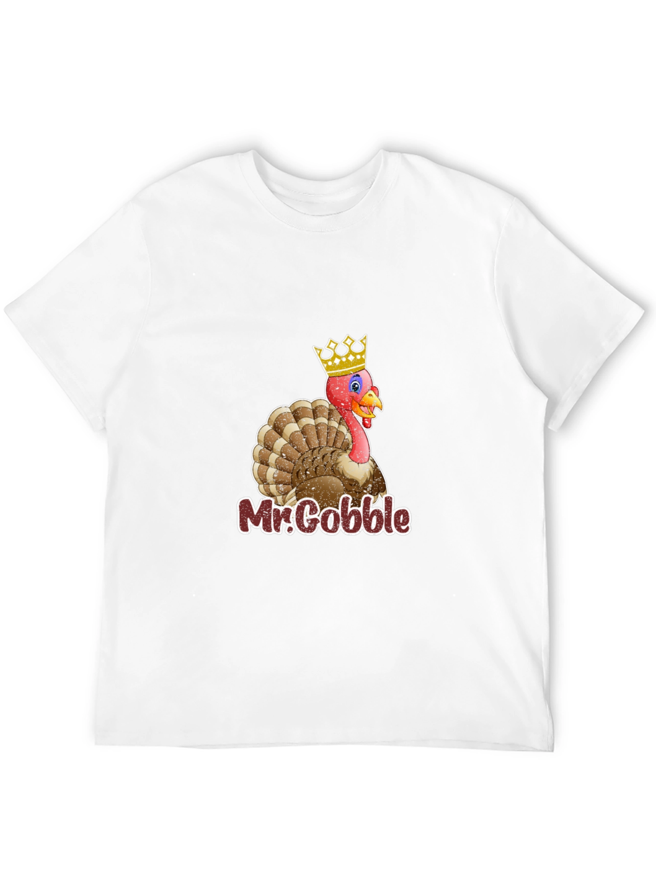 Mr. Gobble Turkey T-Shirt - Thanksgiving Apparel