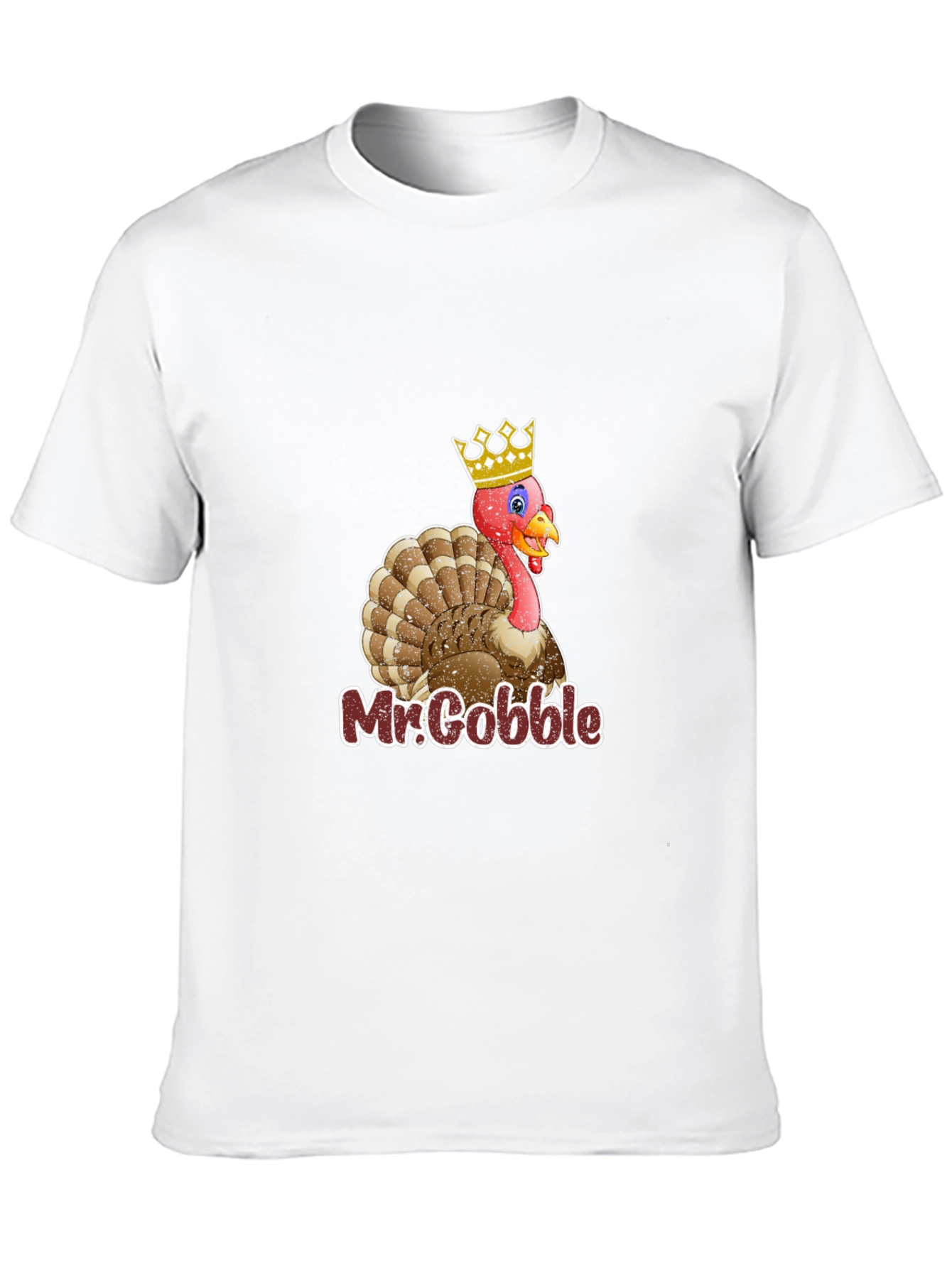 Mr. Gobble Turkey T-Shirt - Thanksgiving Apparel