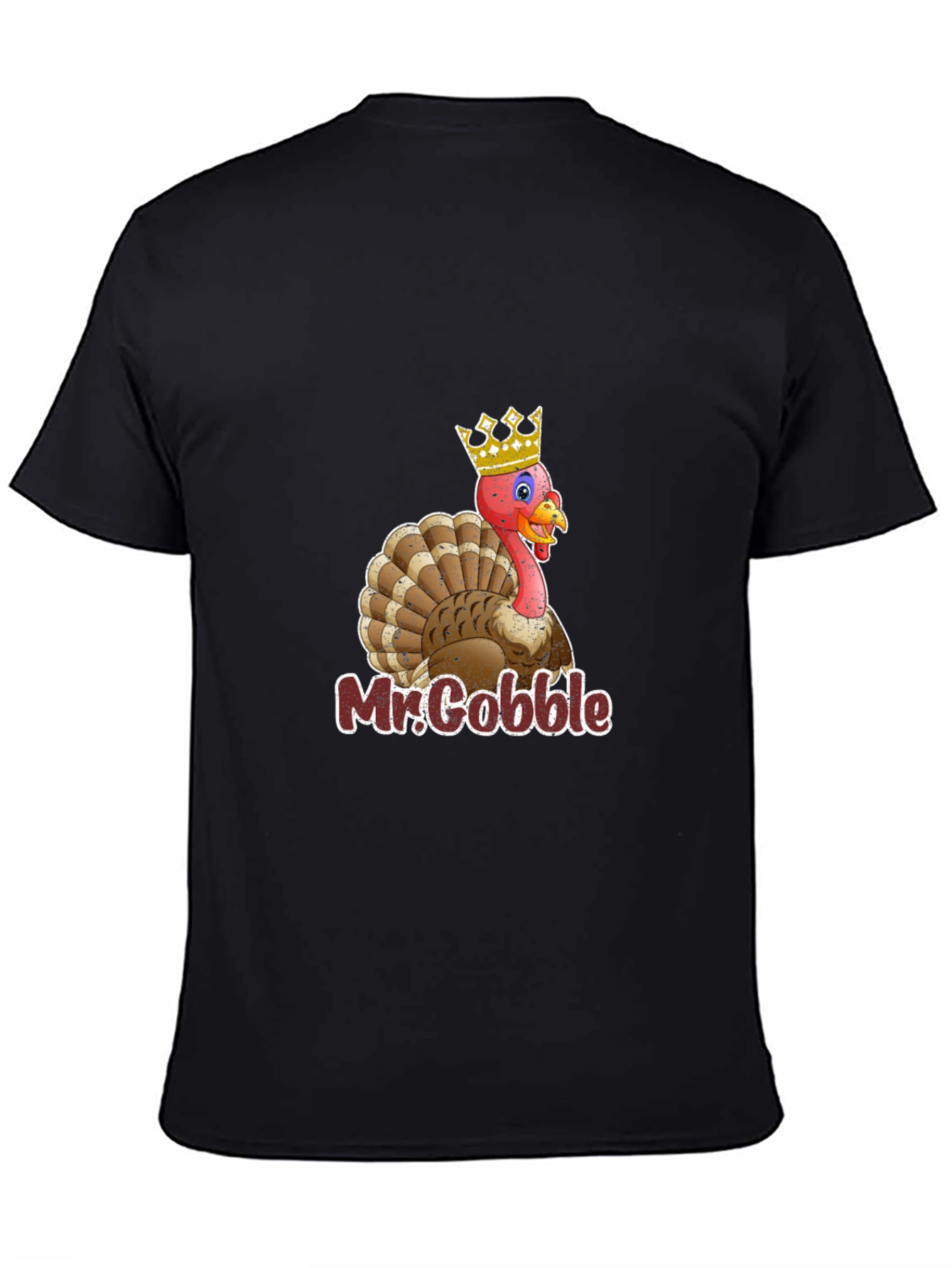 Mr. Gobble Turkey T-Shirt - Thanksgiving Apparel
