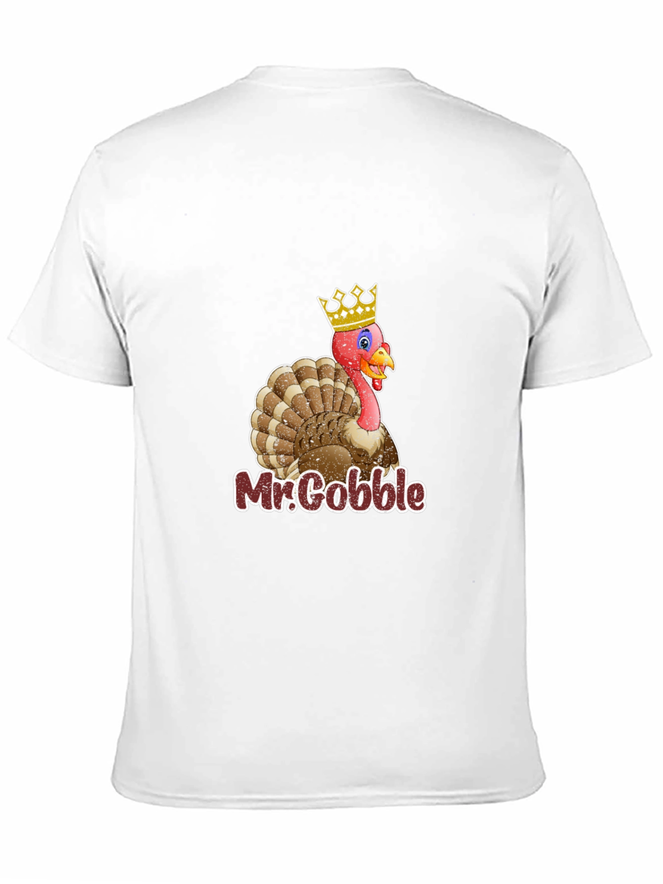 Mr. Gobble Turkey T-Shirt - Thanksgiving Apparel