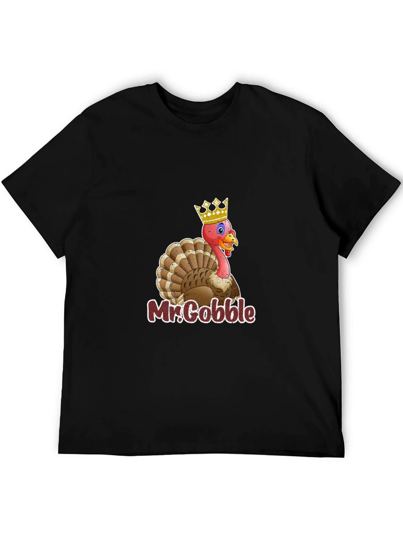 Mr. Gobble Turkey T-Shirt - Thanksgiving Apparel