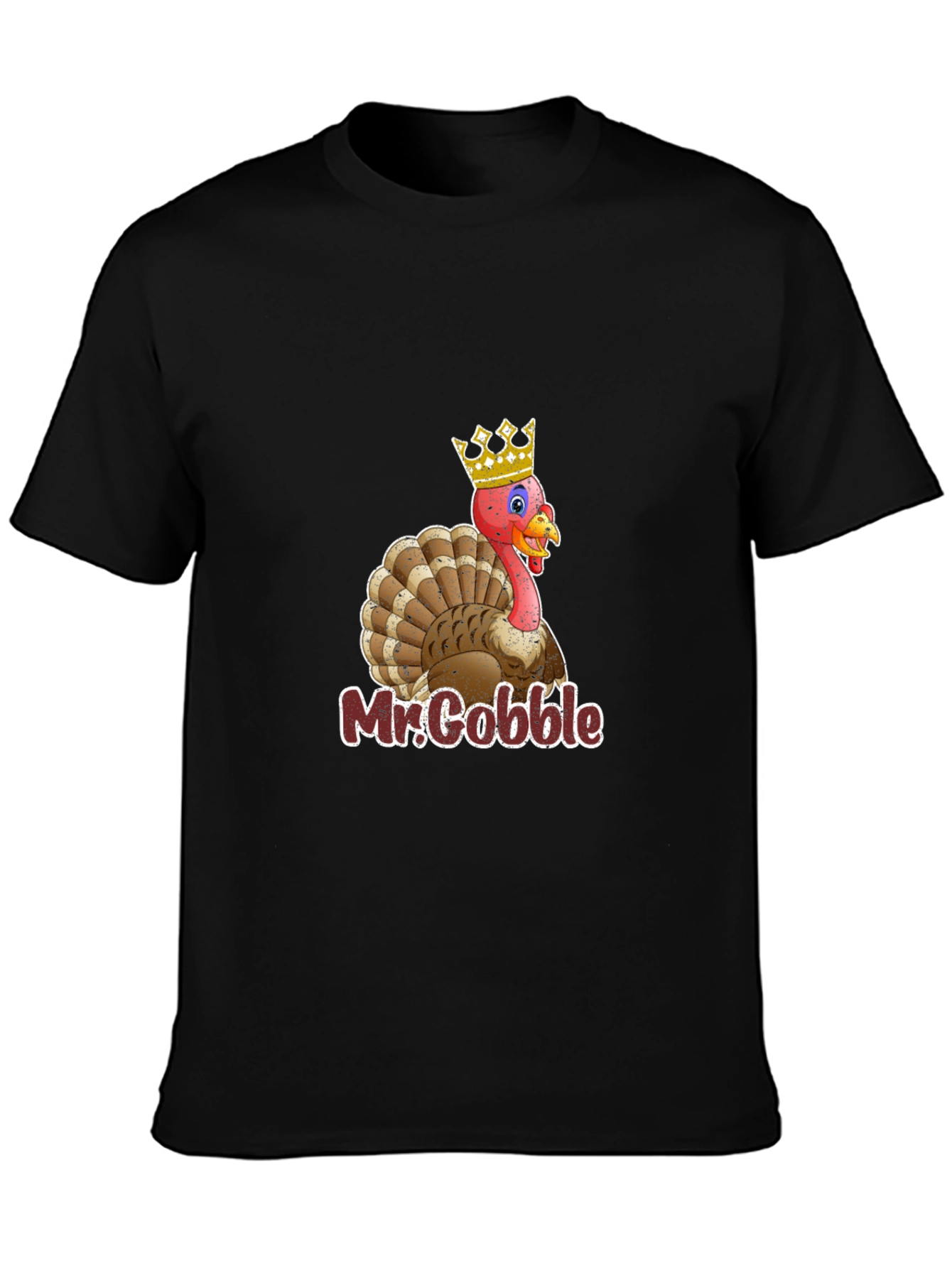 Mr. Gobble Turkey T-Shirt - Thanksgiving Apparel