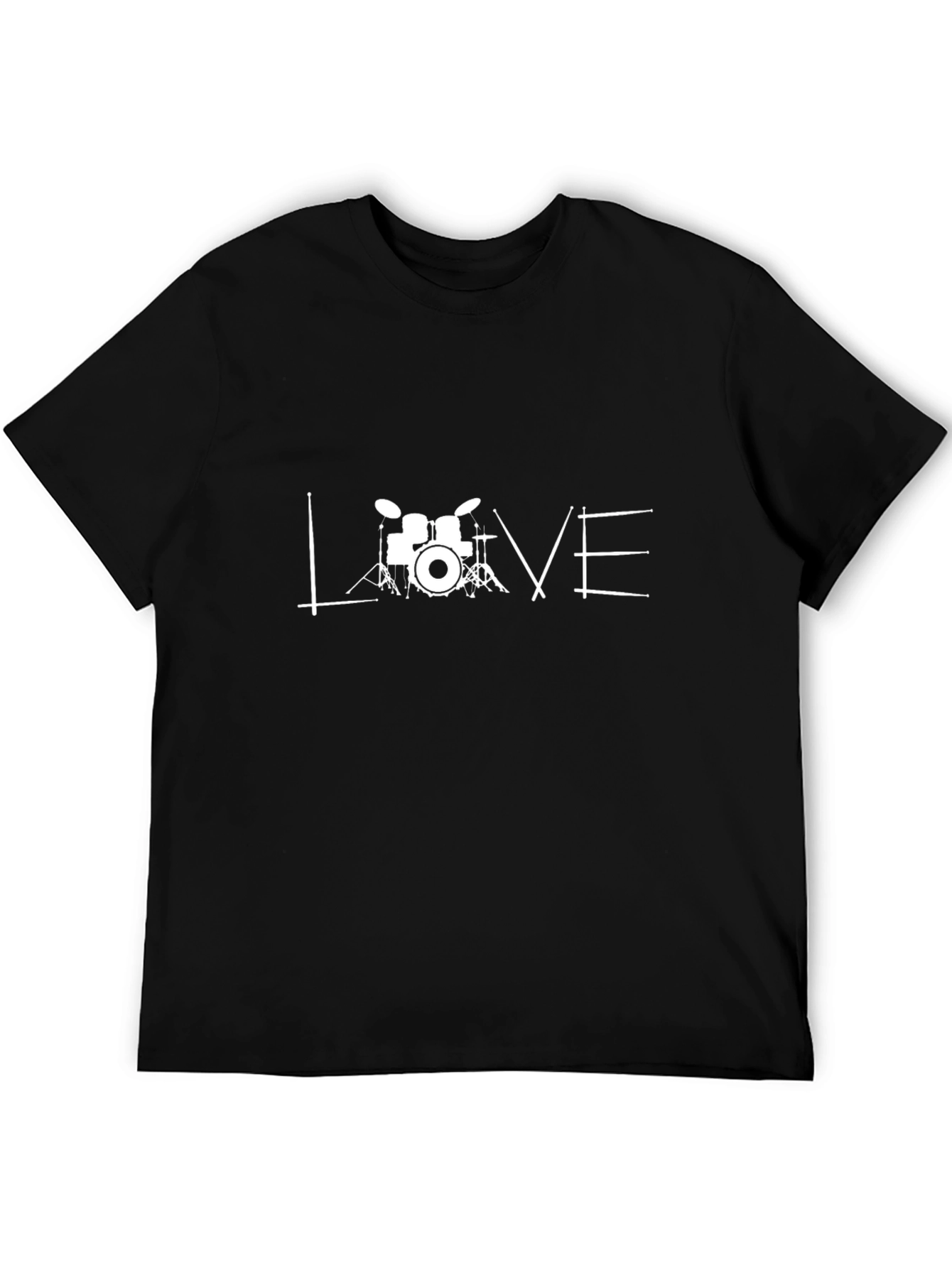 Drummer LOVE T-Shirt - Music Lover Tee