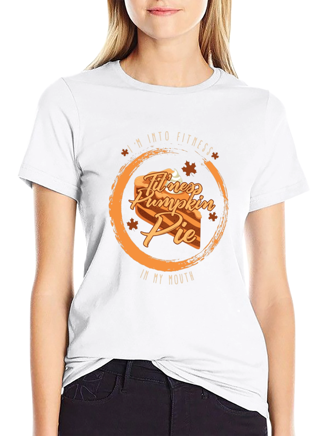 Fitness Pumpkin Pie T-Shirt - Funny Thanksgiving Tee