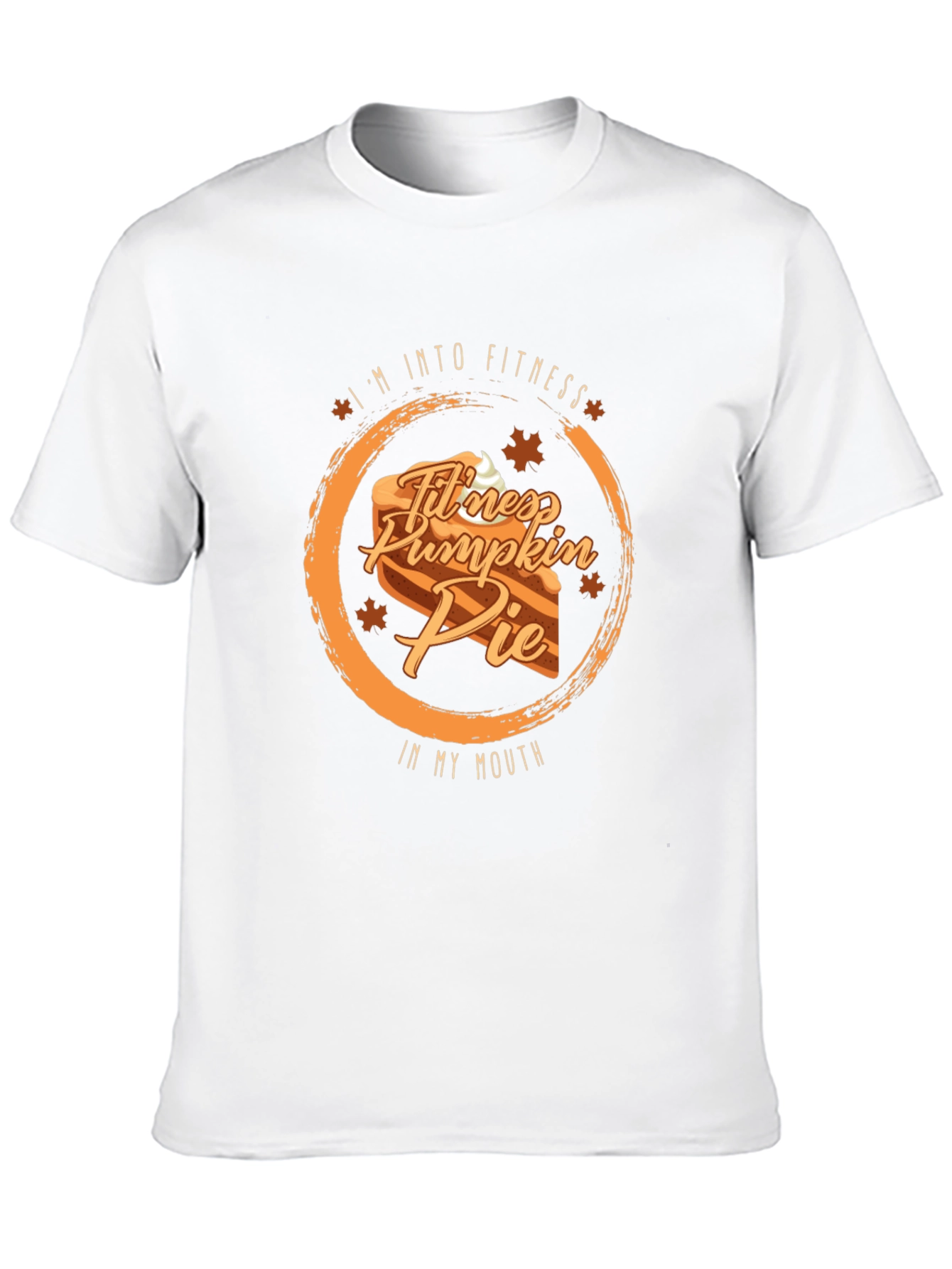 Fitness Pumpkin Pie T-Shirt - Funny Thanksgiving Tee