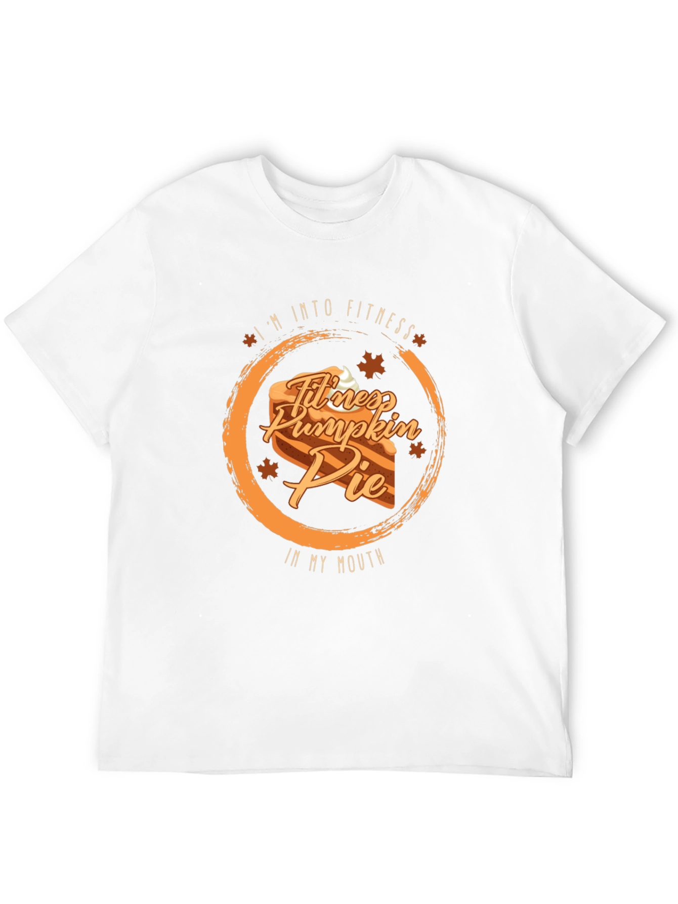 Fitness Pumpkin Pie T-Shirt - Funny Thanksgiving Tee