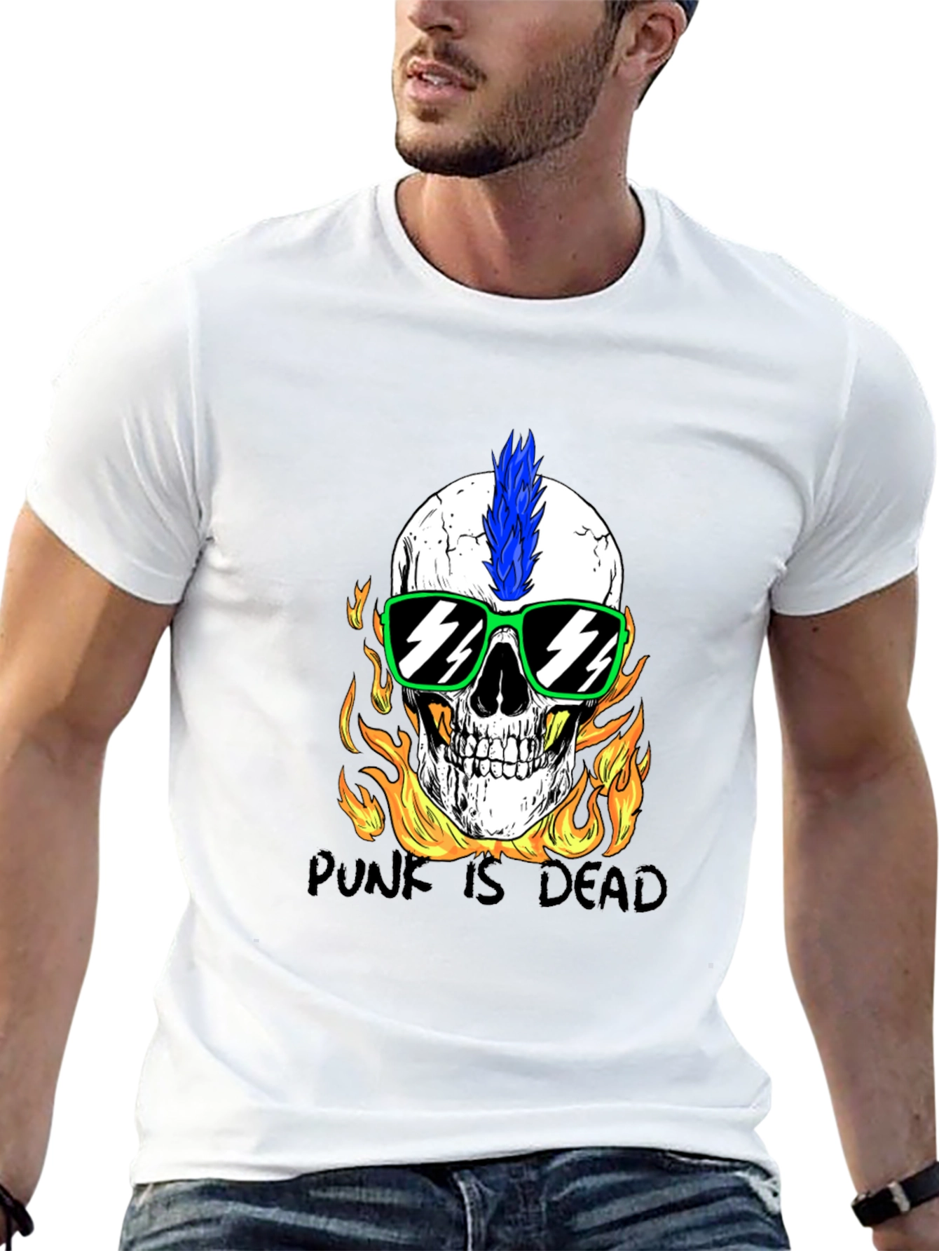 Punk is Dead Skull Graphic Tee