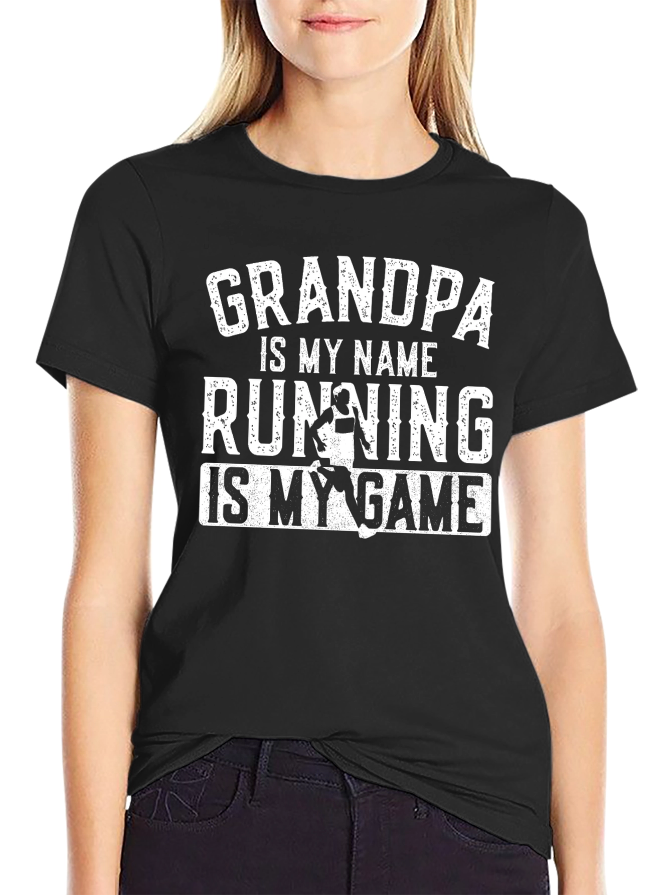 Grandpa Running Game T-Shirt