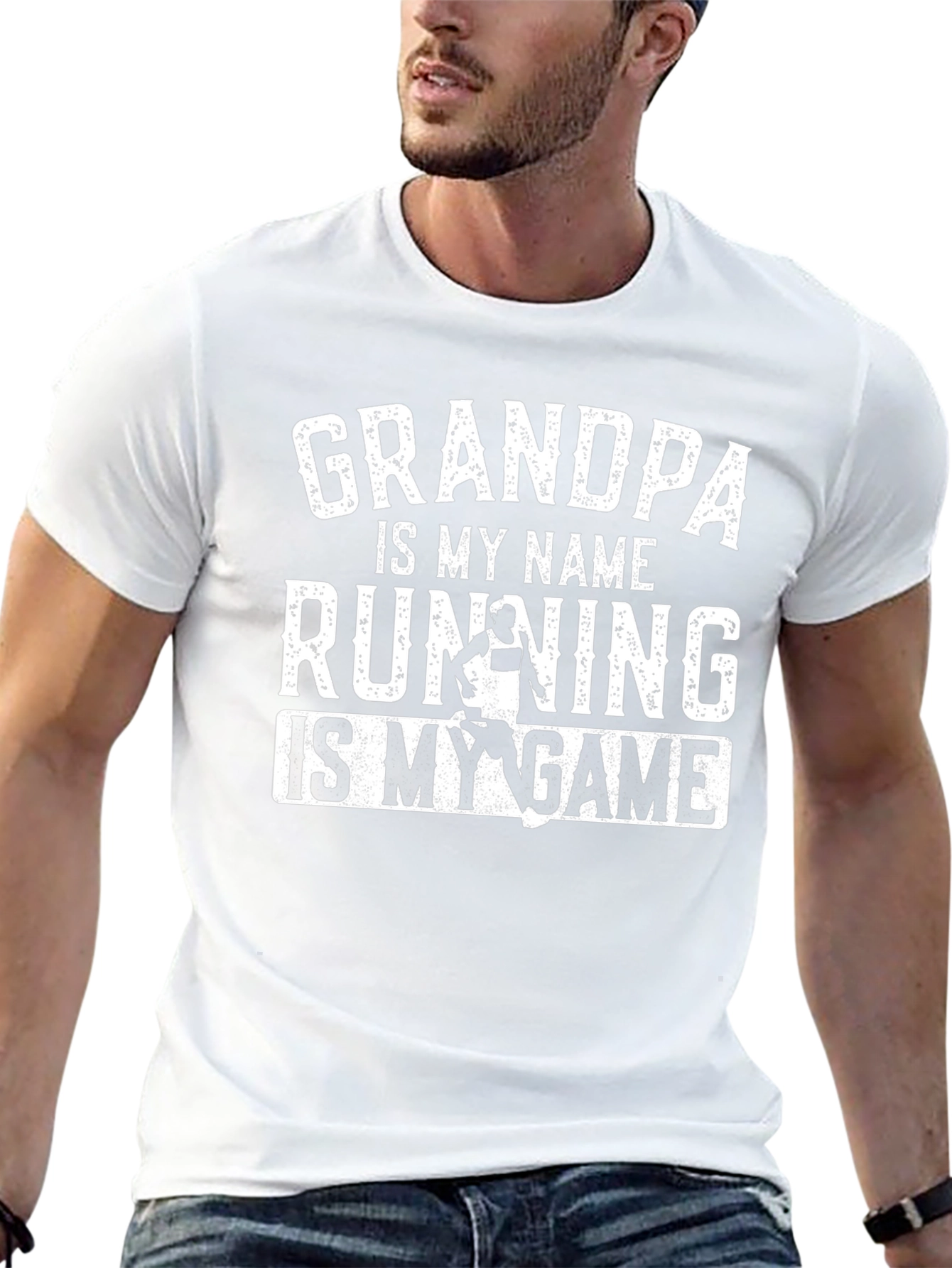 Grandpa Running Game T-Shirt