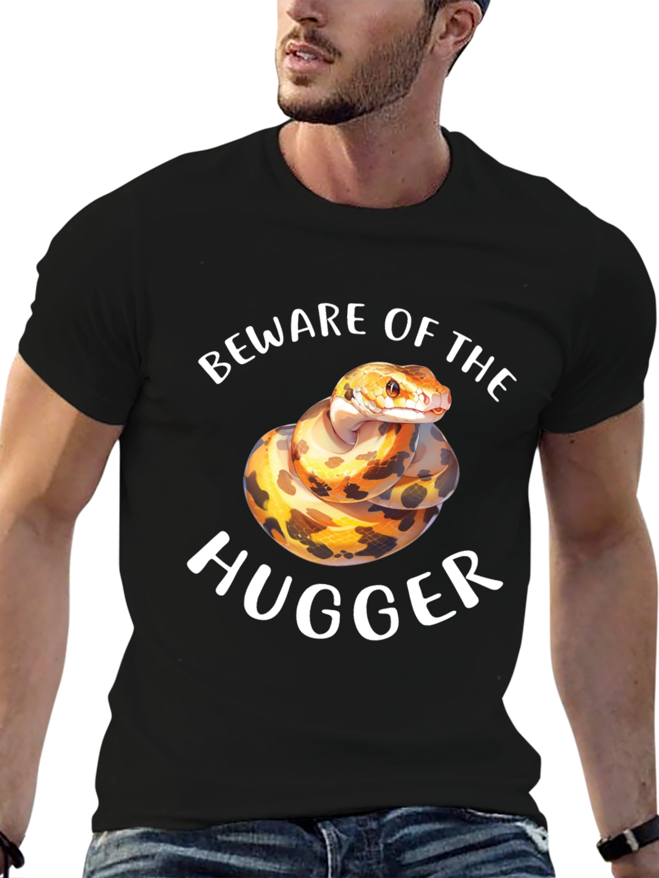 Beware of the Hugger Snake Graphic Tee