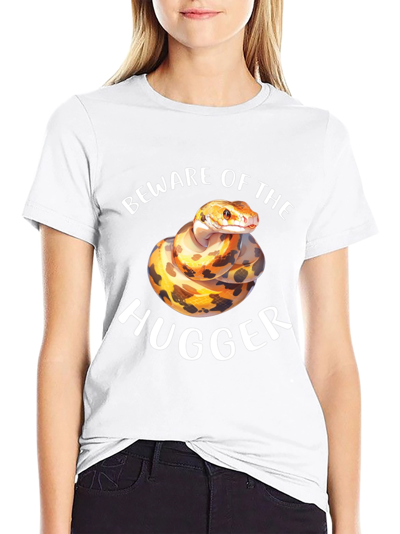 Beware of the Hugger Snake Graphic Tee