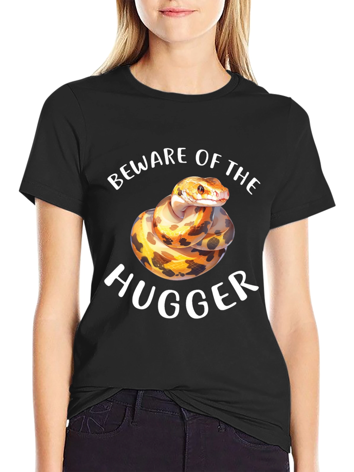 Beware of the Hugger Snake Graphic Tee