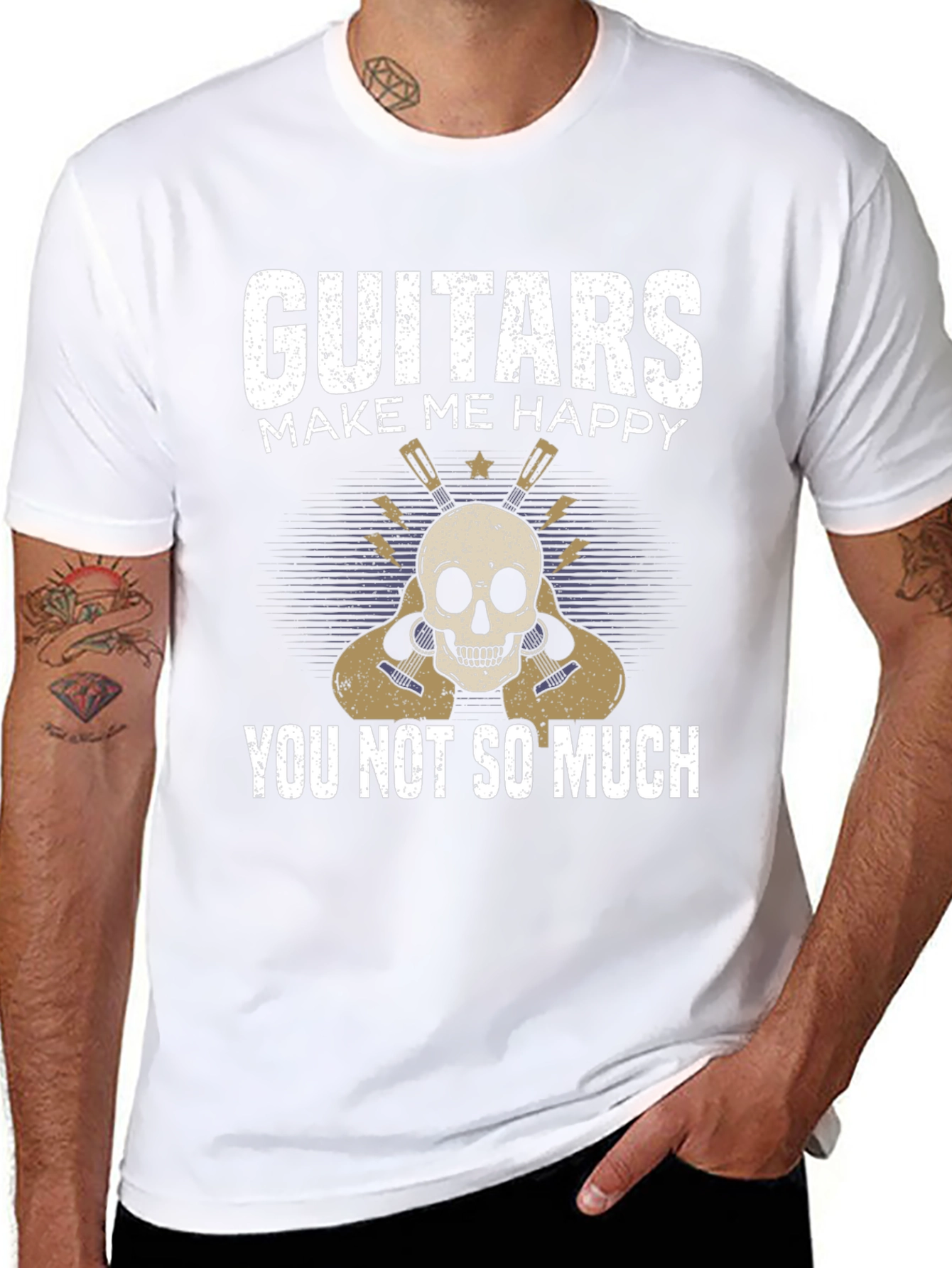 Guitars Make Me Happy T-Shirt
