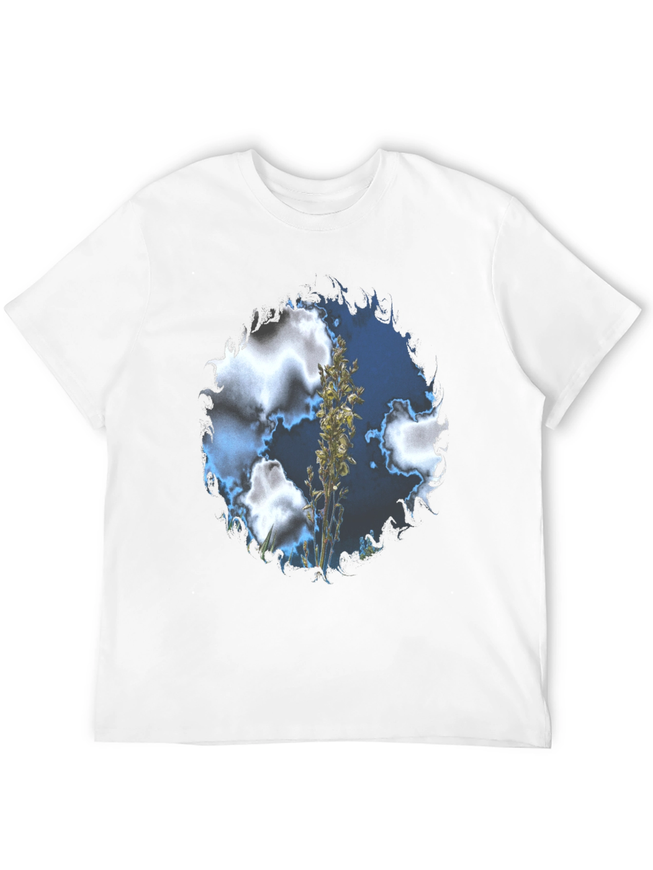Sky High T-Shirt - Black Cotton Blend Tee