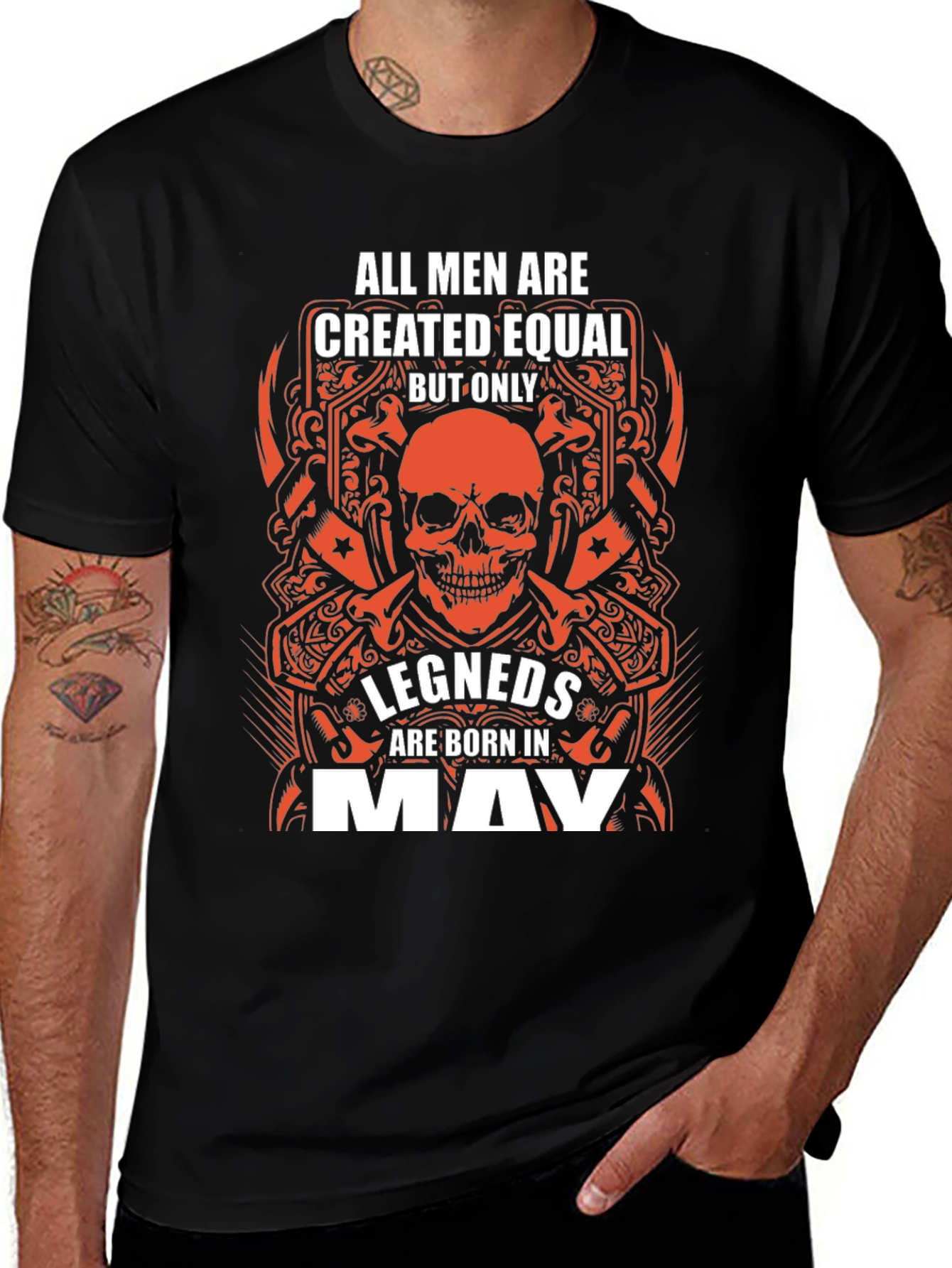 Legends Born in May Graphic Tee