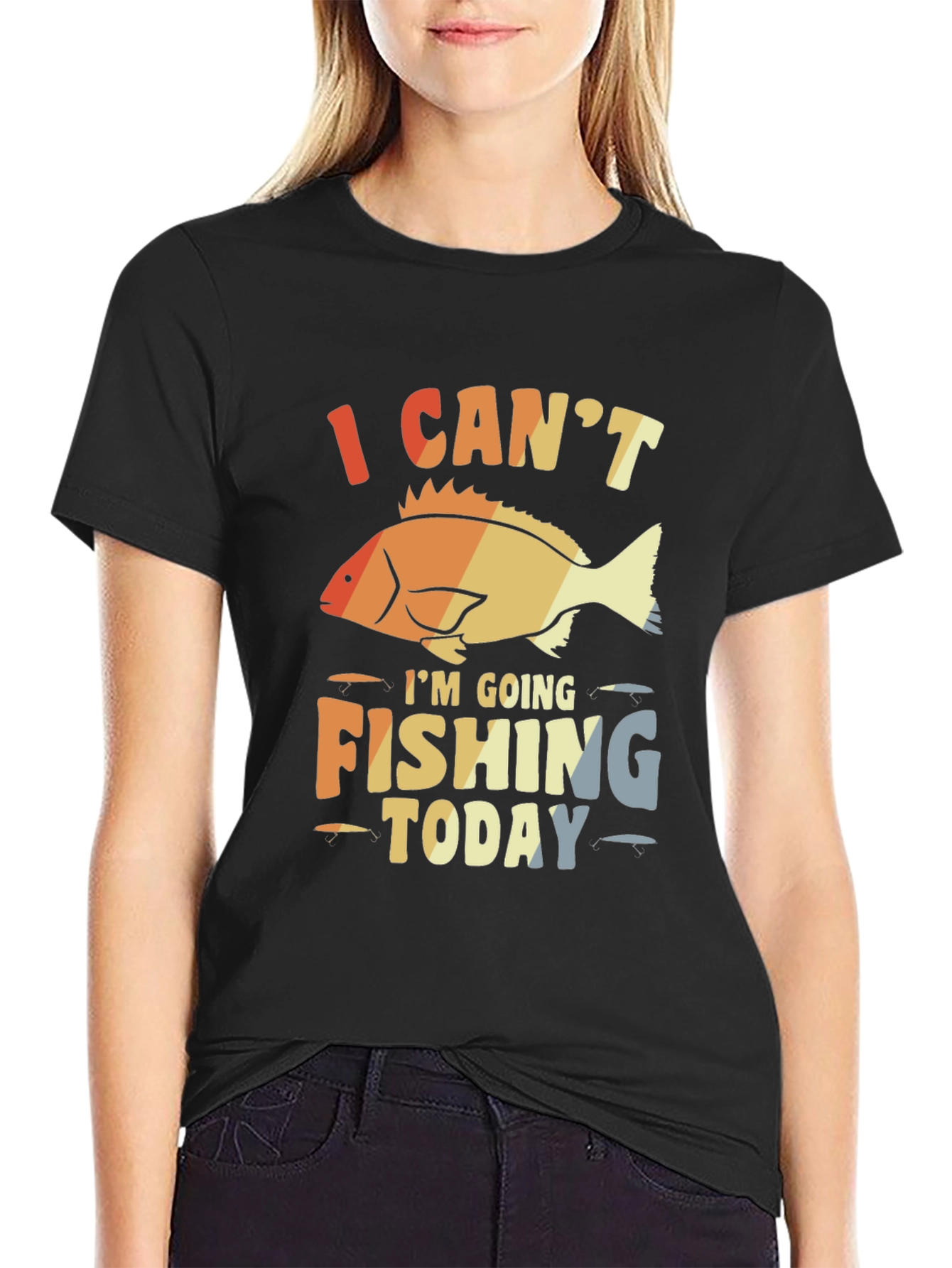 Fishing Today Graphic Tee