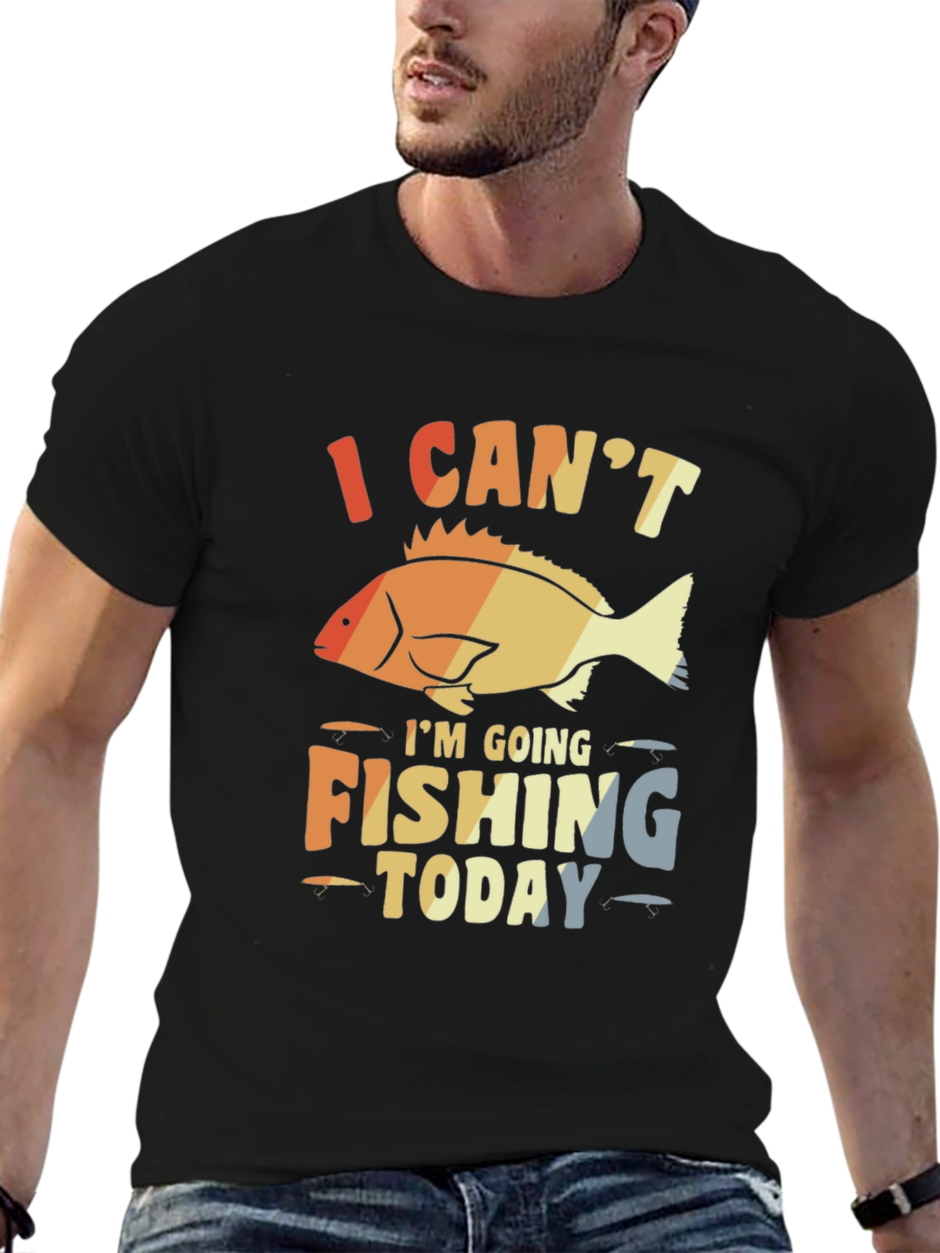 Fishing Today Graphic Tee