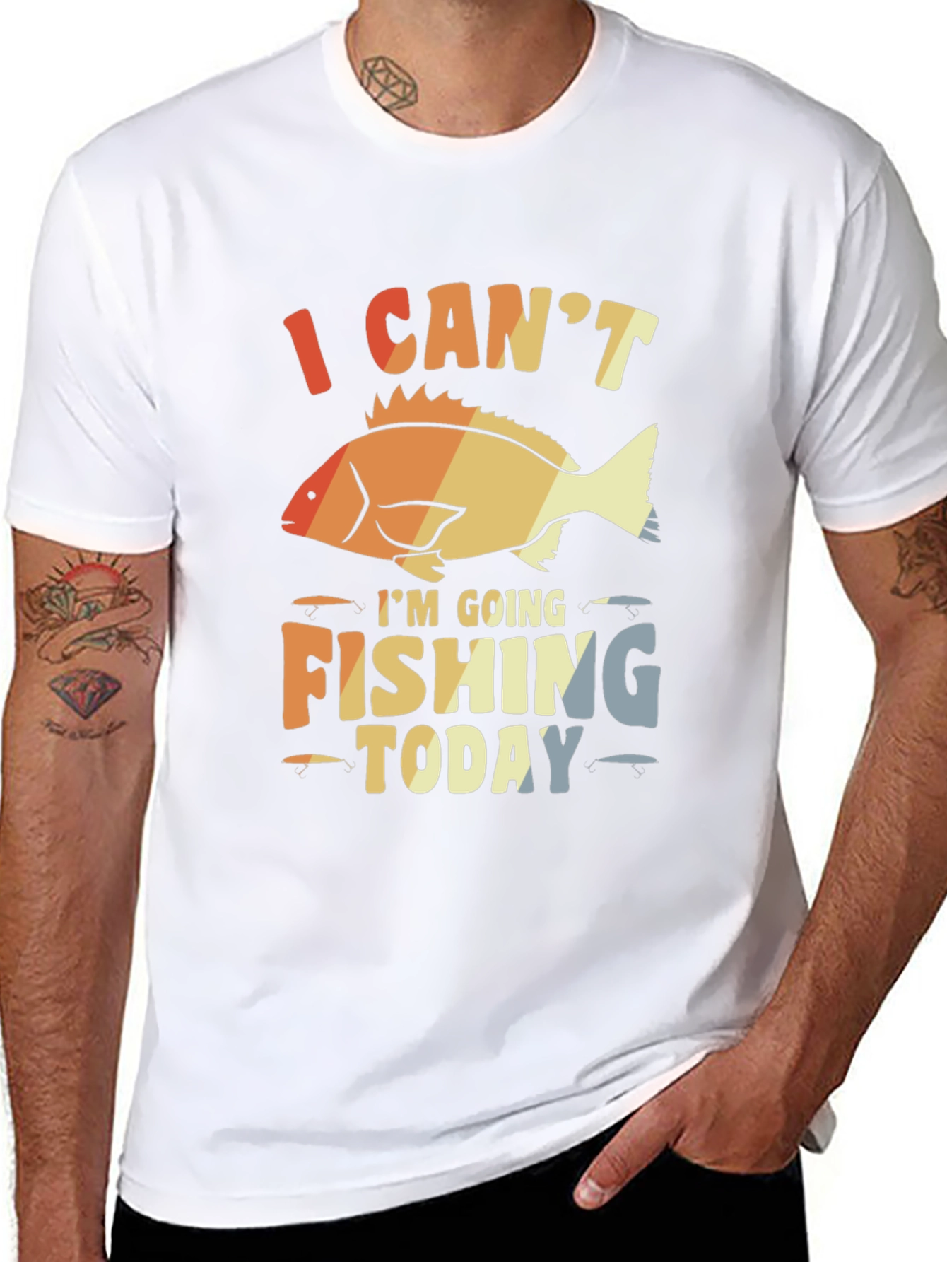 Fishing Today Graphic Tee