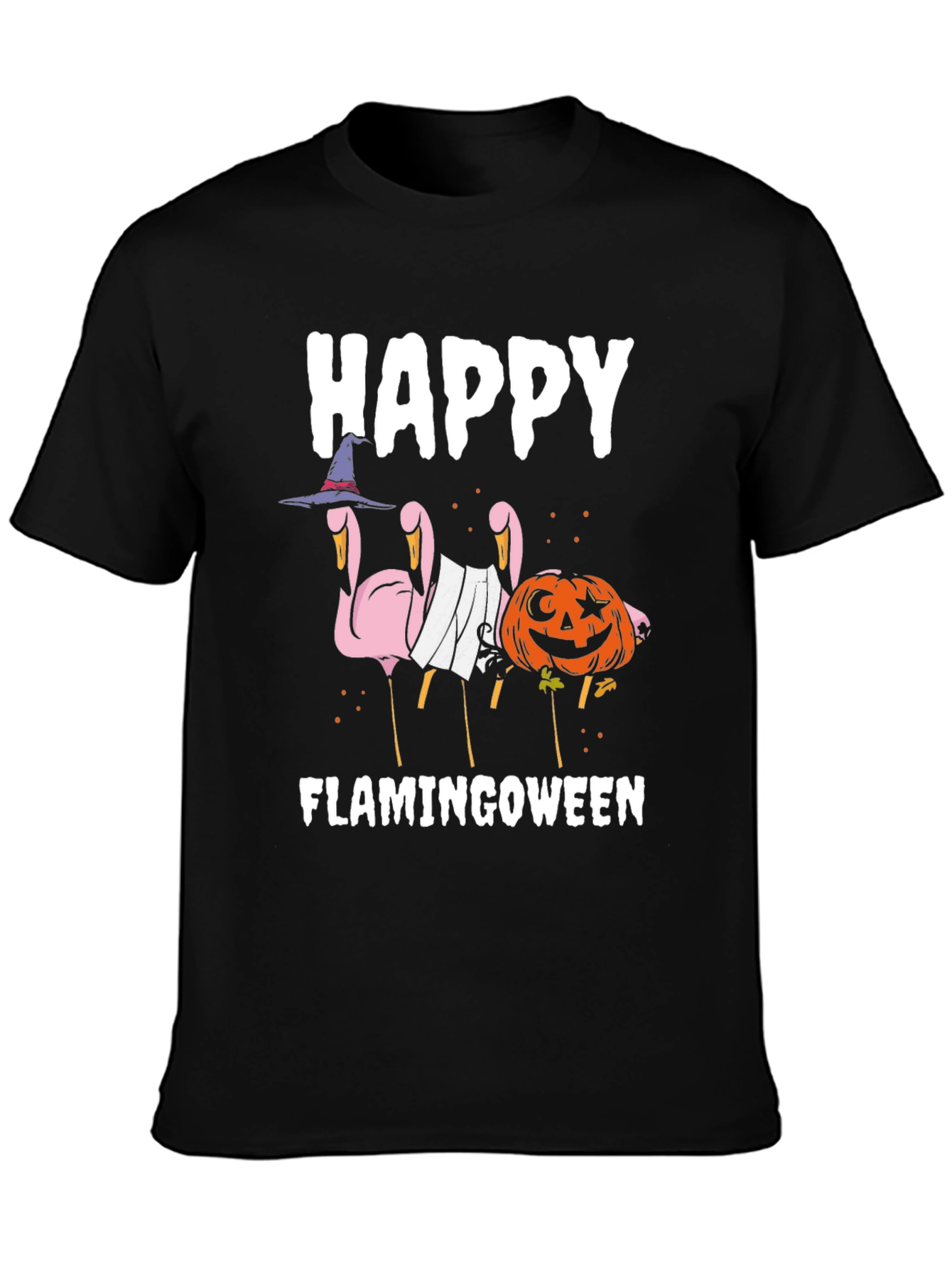 Happy Flamingoween T-Shirt Halloween