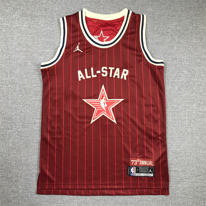Men's Los Angeles Lakers LeBron James #23 Crimson 2024 NBA All-Star Game Swingman Jerseys