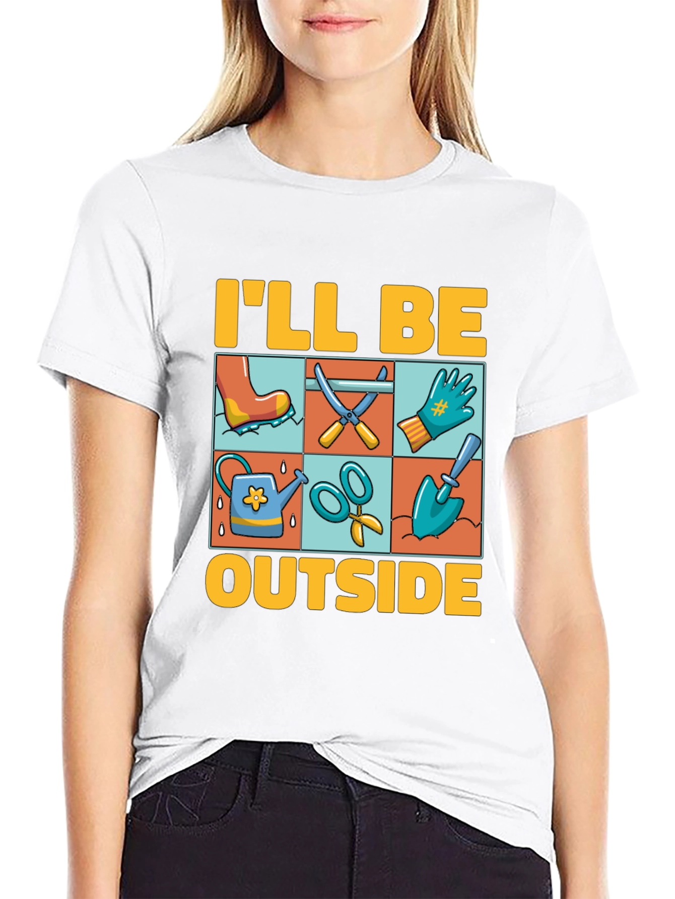 Gardening T-Shirt - Ill Be Outside