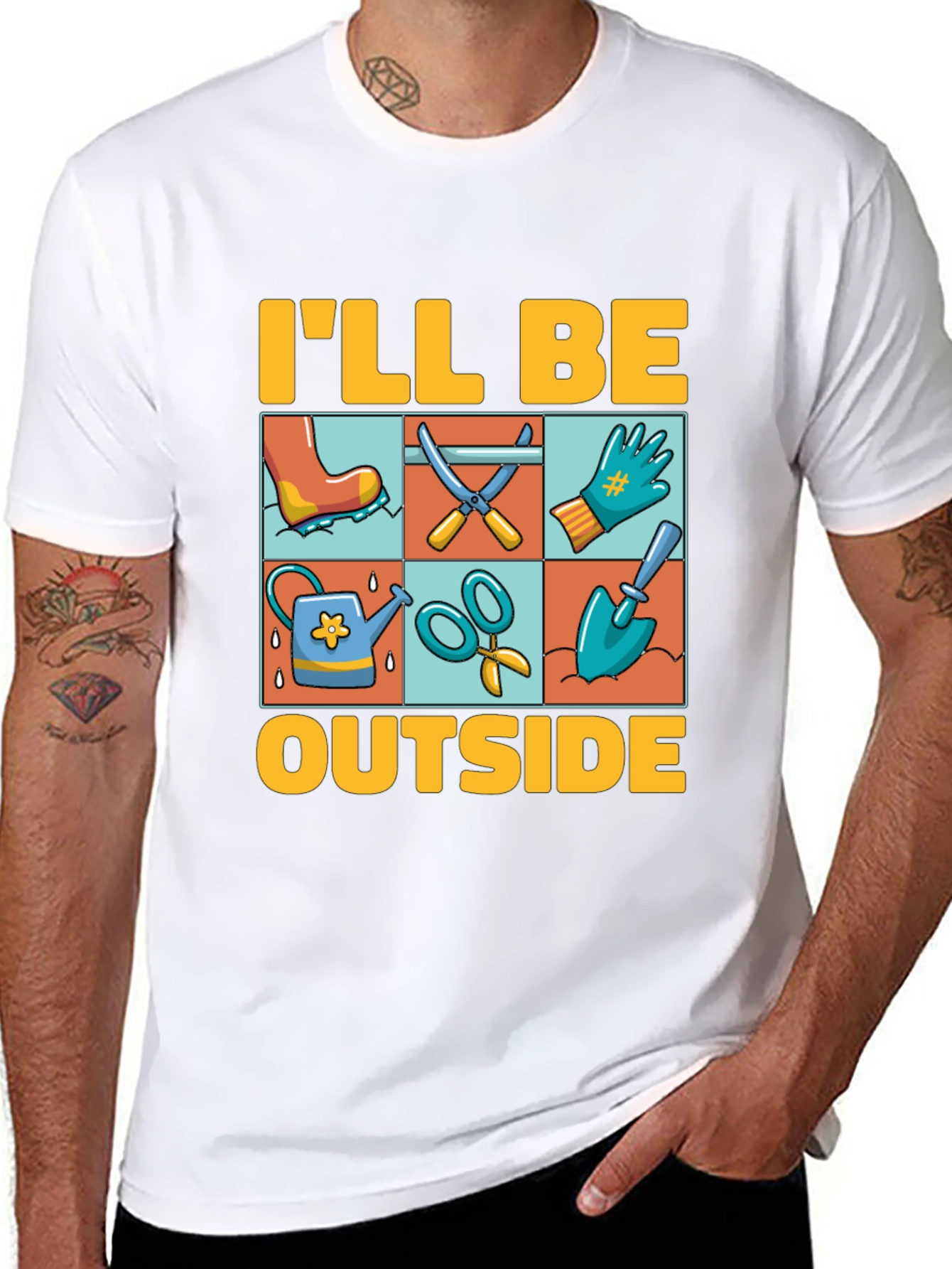 Gardening T-Shirt - Ill Be Outside