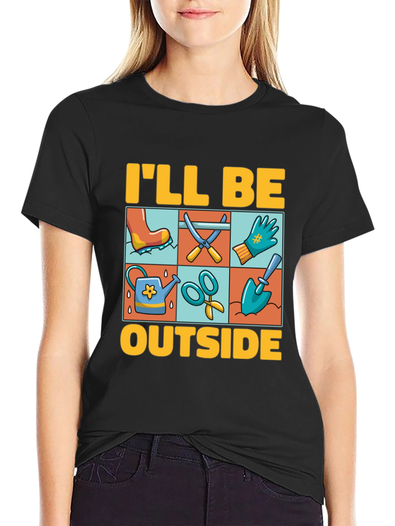 Gardening T-Shirt - Ill Be Outside