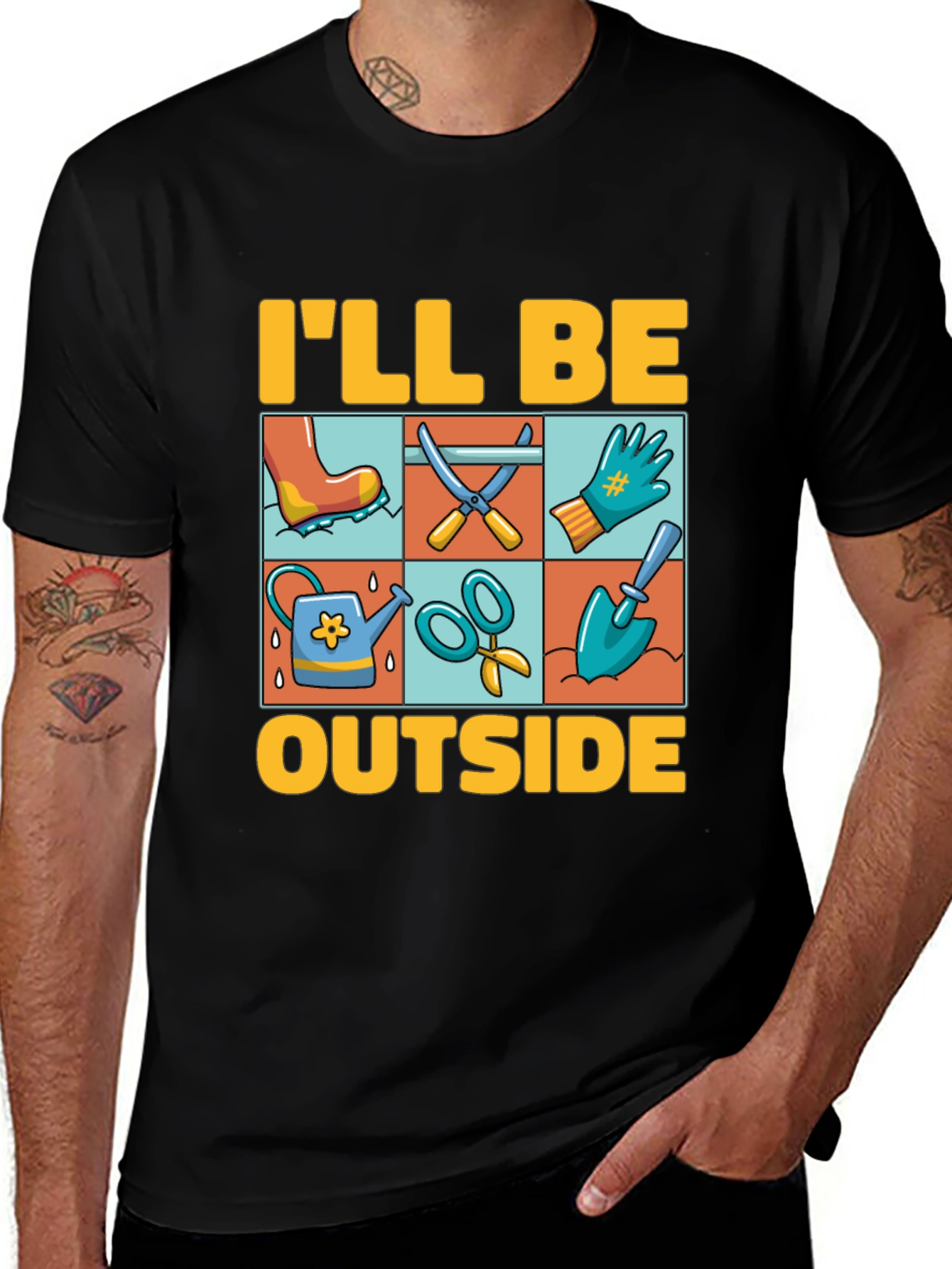 Gardening T-Shirt - Ill Be Outside